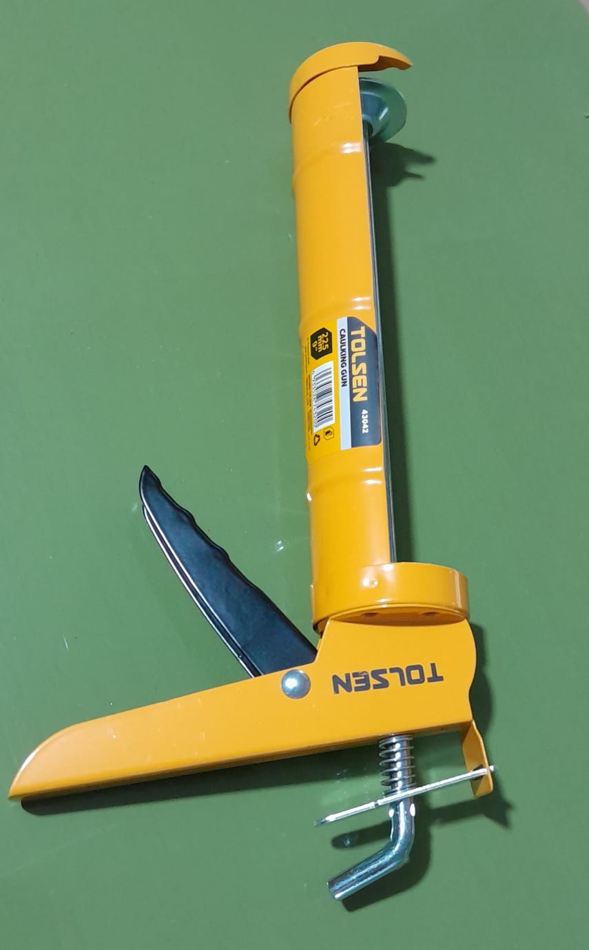 PISTOLA APLICAR SILICONA REFORZADA TOLSEN