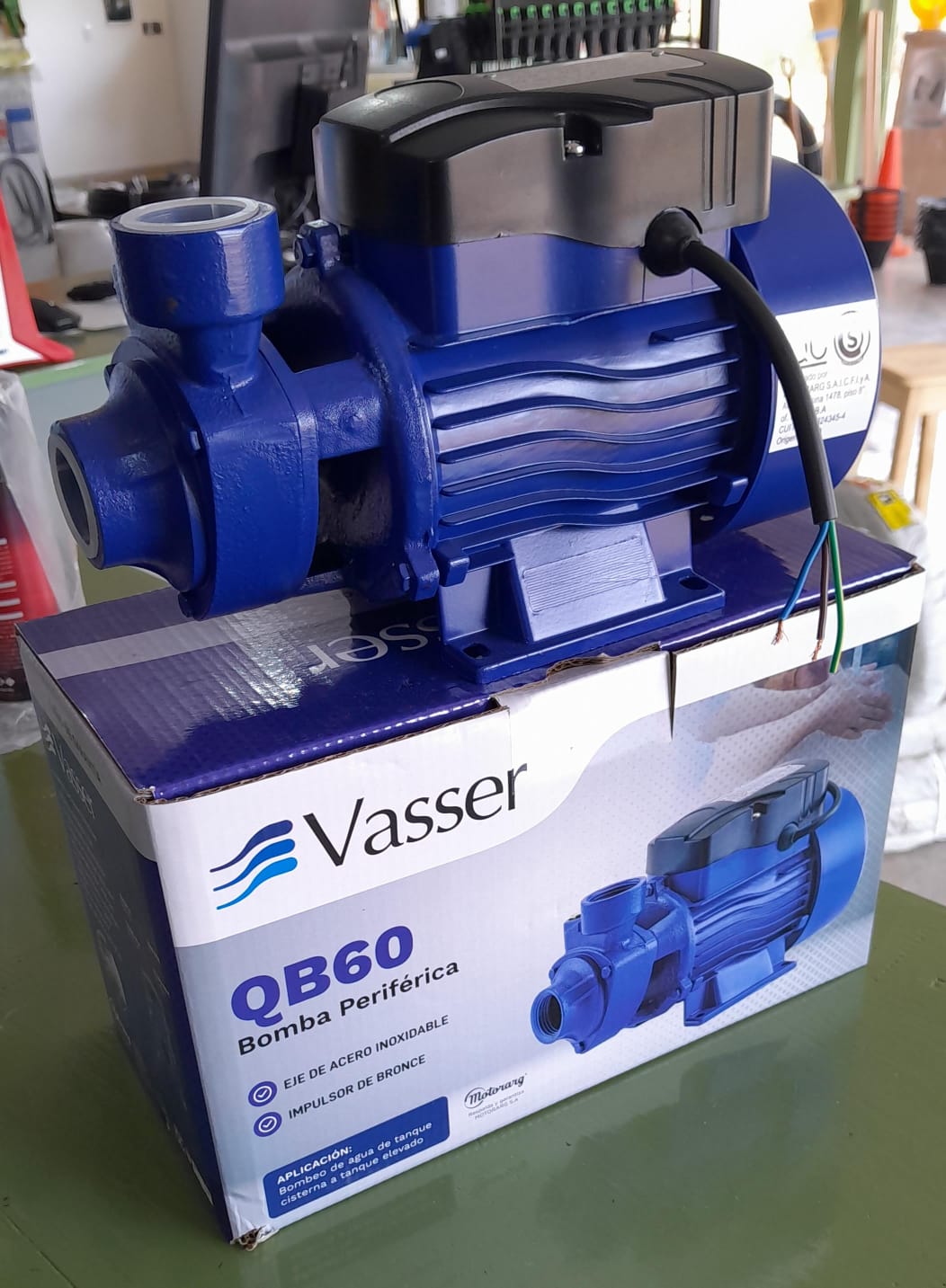 BOMBA PERIFERICA VASSER 1/2HP