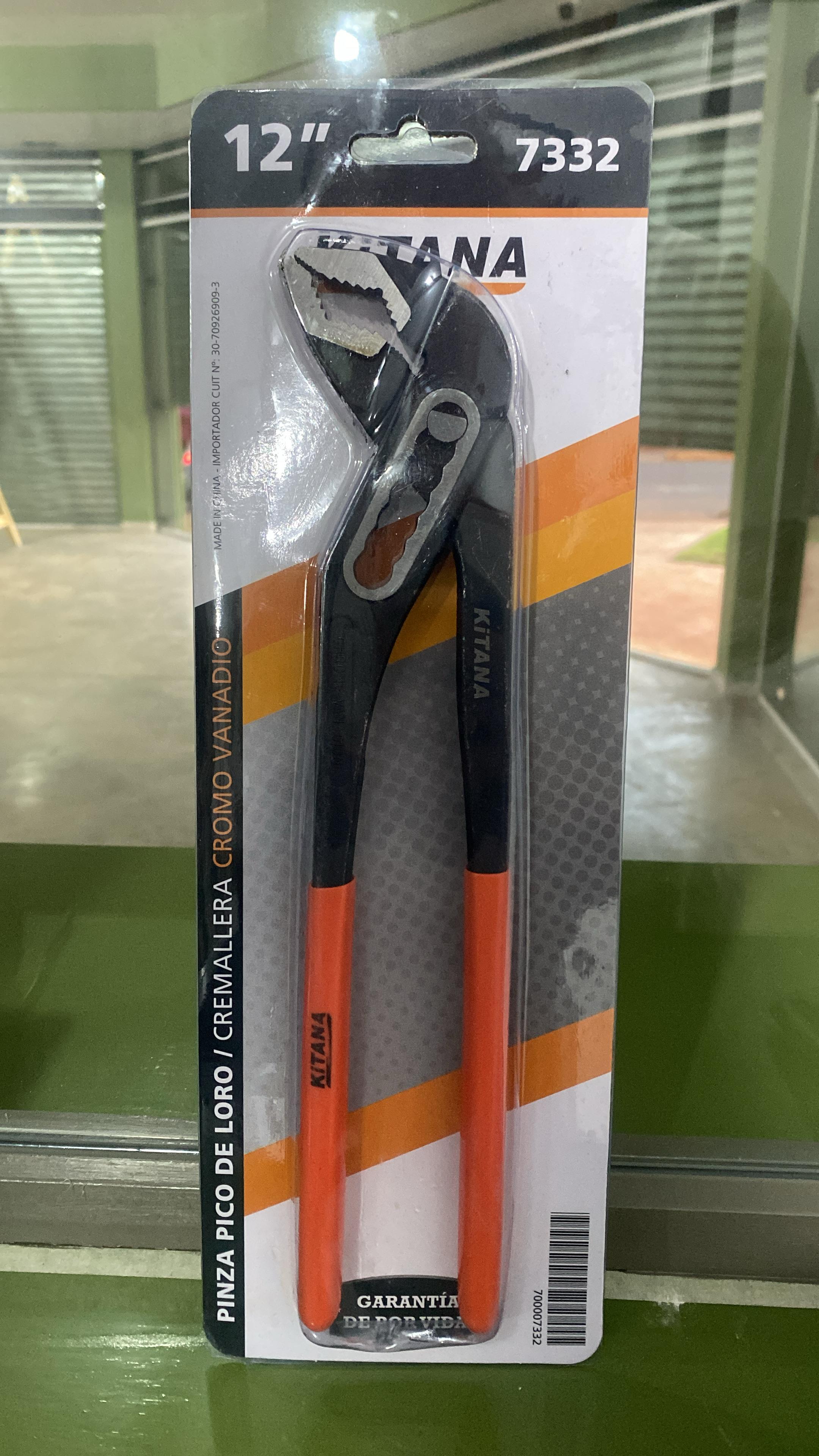 PINZA P/LORO  12" CR/VANADIO KITANA