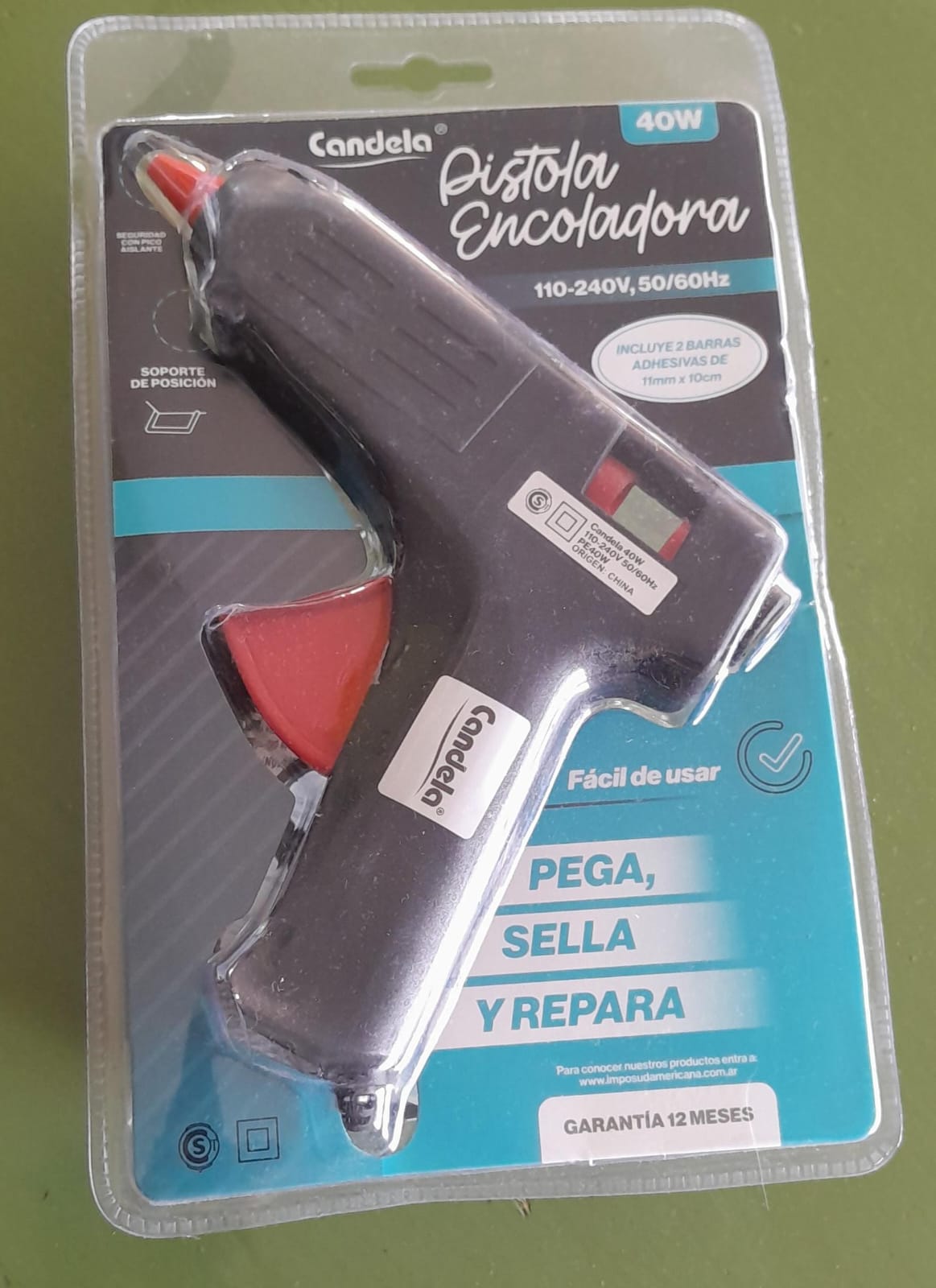 PISTOLA ENCOLADORA CANDELA 10W