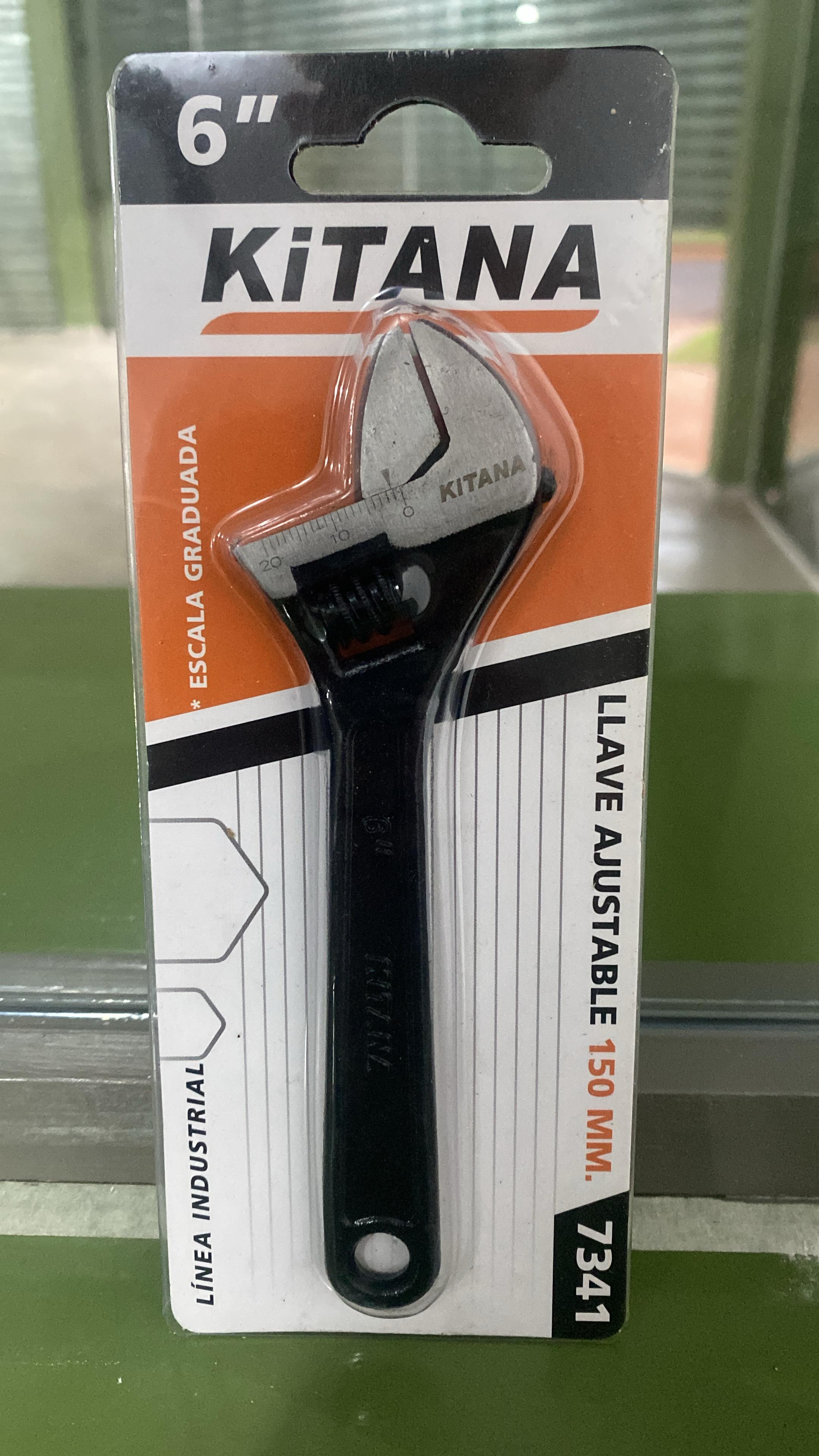 LLAVE AJUSTABLE 6" 150MM KITANA