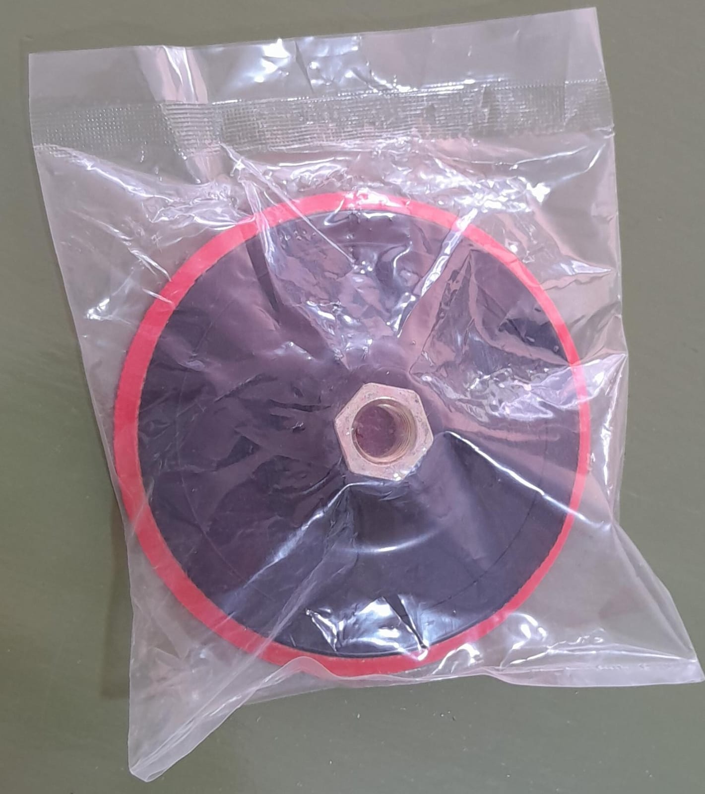 PLATO AMOLADORA P/DISCO VELCRO 125MM M14