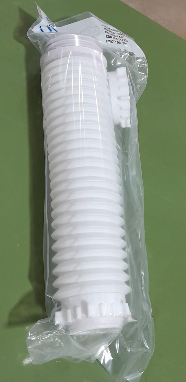 FUELLE CONEXION INODORO MOCHILA UNIV. 2"X250MM