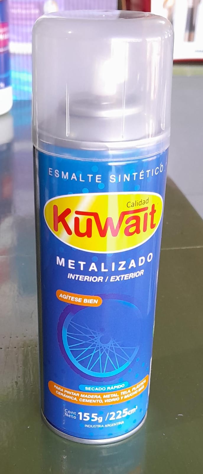 AEROSOL ESM. SINTETICO METALIZADO NEGRO KUWAIT 225ML
