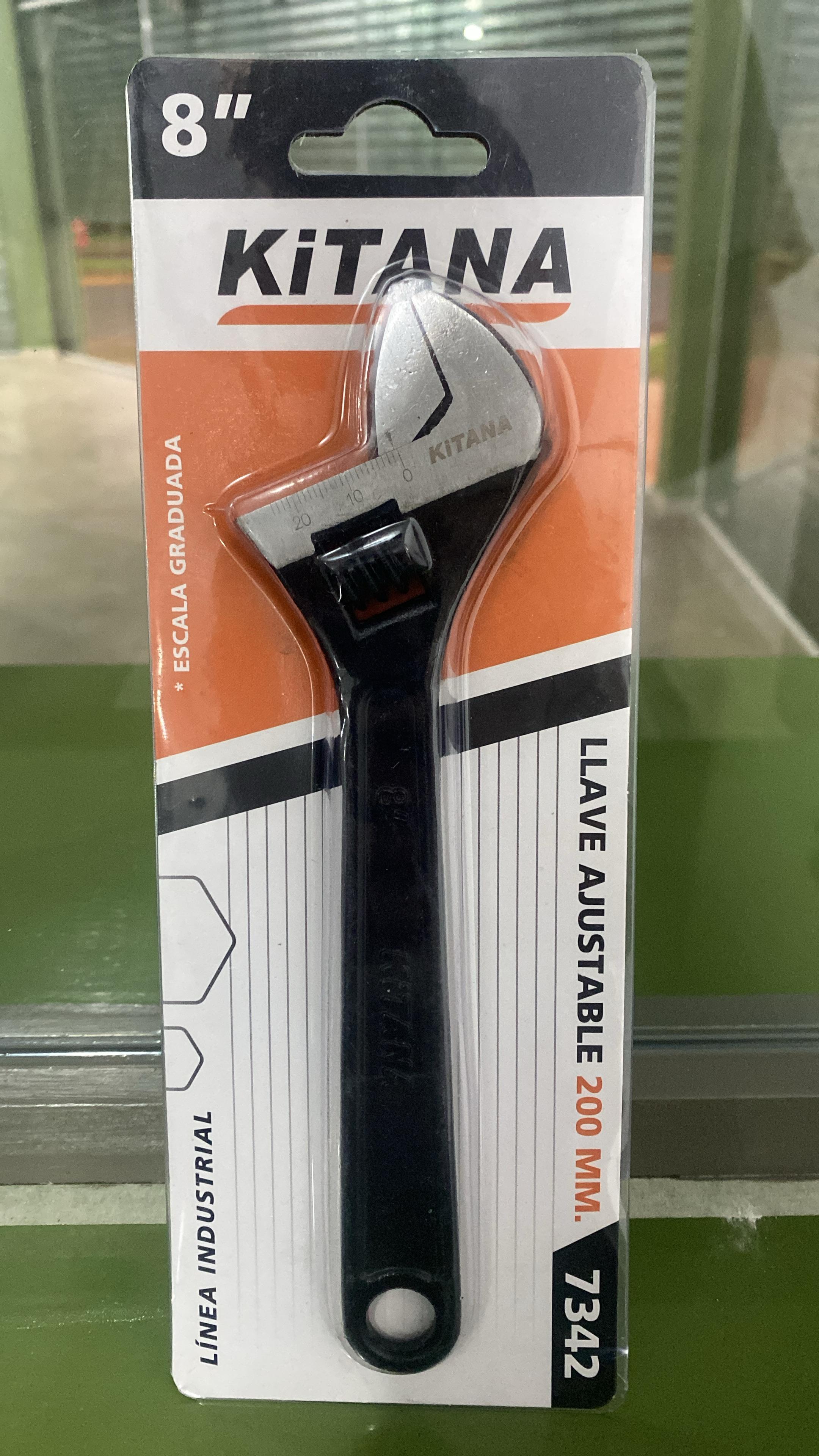 LLAVE AJUSTABLE 8" 200MM KITANA