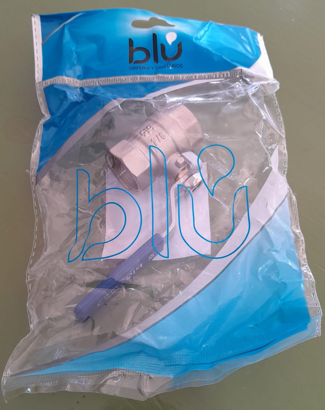 VALVULA ESFERICA METAL BLU 3/4"