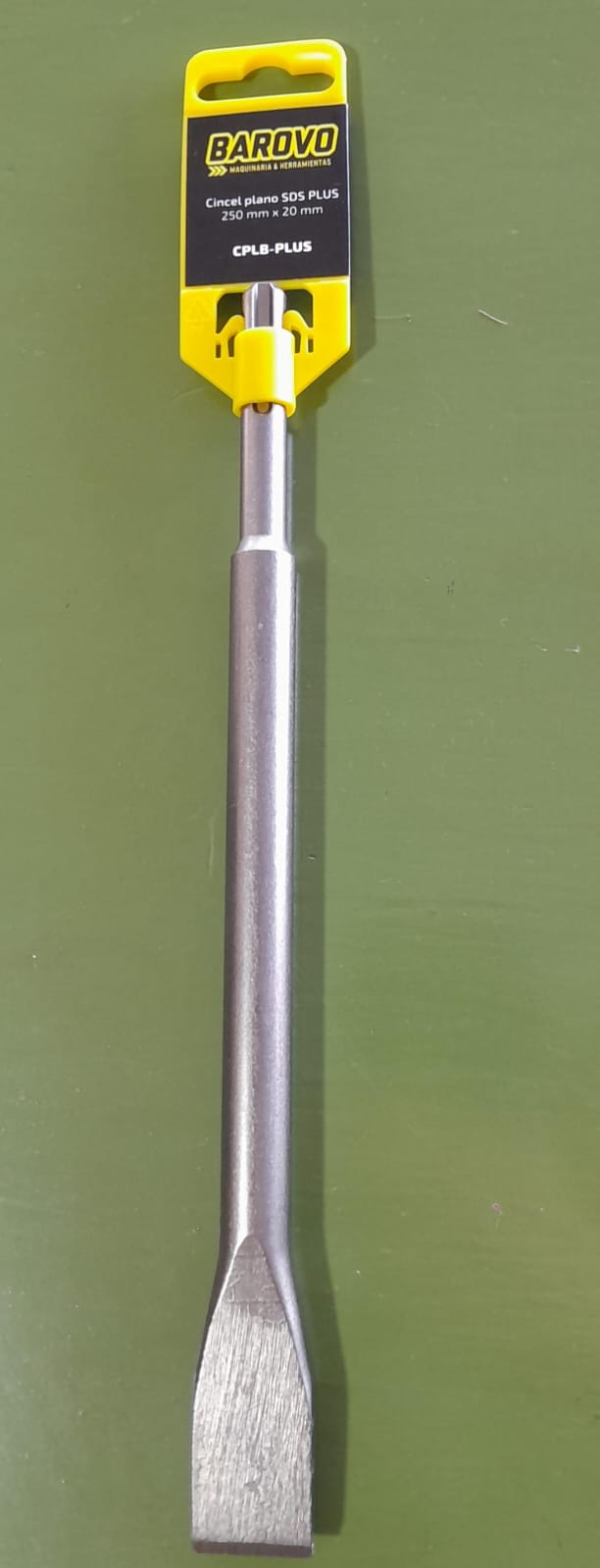 CINCEL PLANO SDS PLUS BAROVO 250MMX20MM