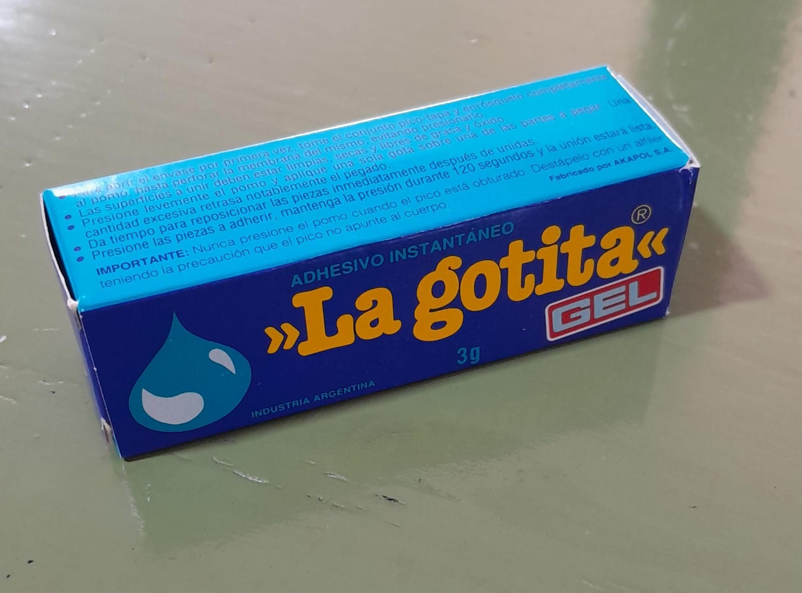 ADHESIVO "LA GOTITA" GEL 2g