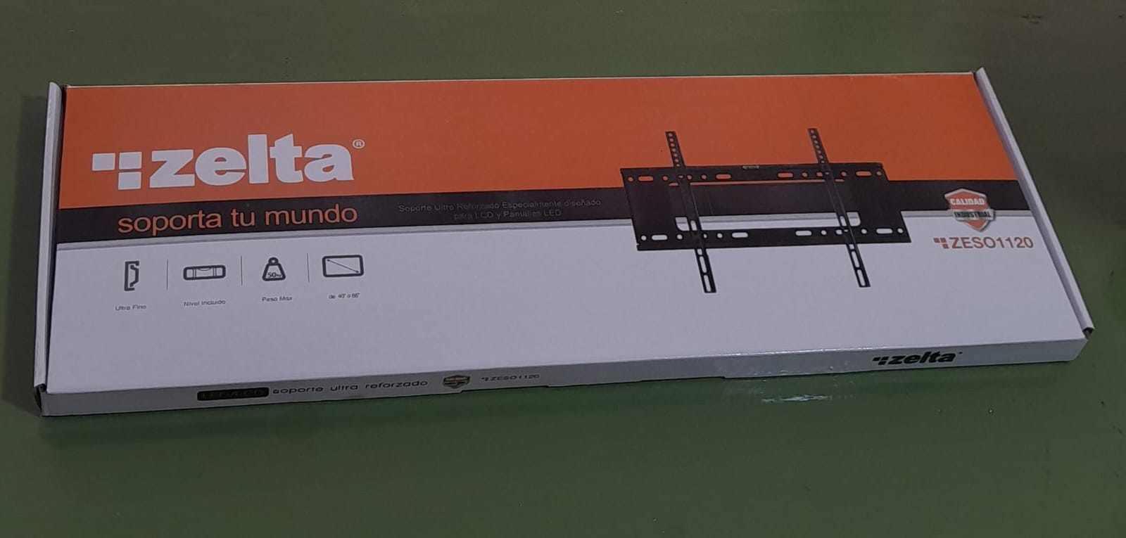 SOPORTE TV LED FIJO 40" A 85" ZELTA