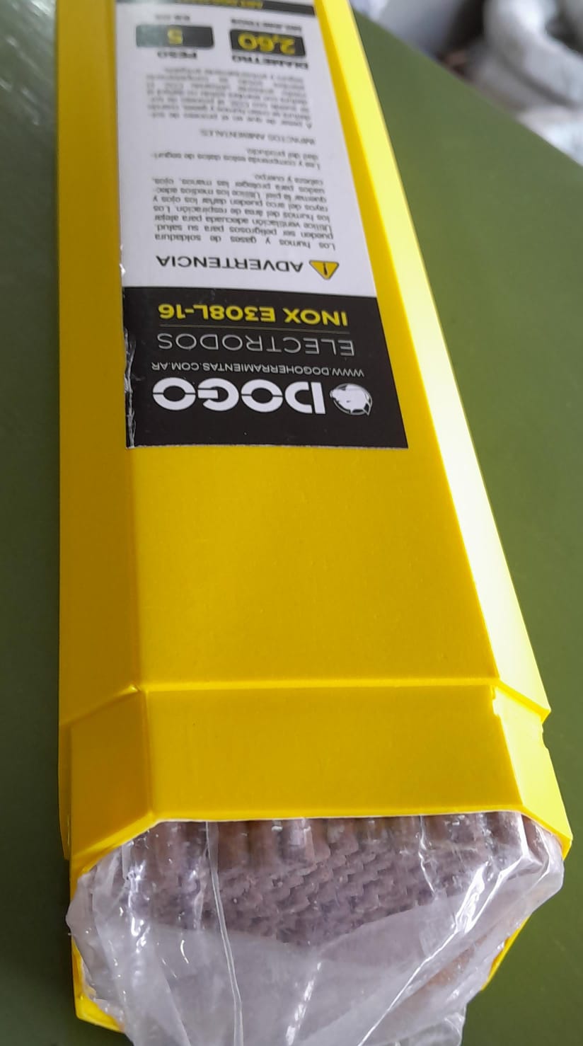 ELECTRODO P/ACERO DOGO INOX. E308L 2.60MM X KG