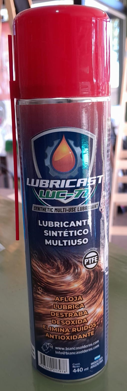 LUBRICANTE SINTETICO MULTIUSO LUC-77 440ml