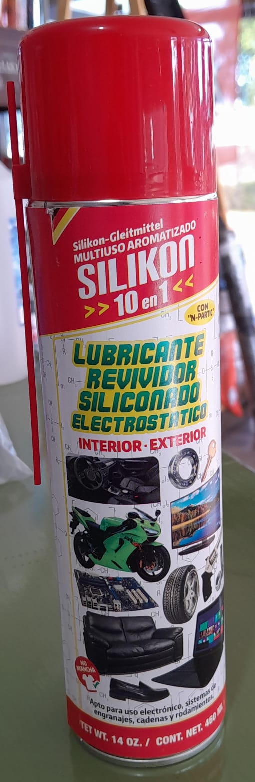 LUBRICANTE REVIVIDOR SILICONADO 10 EN 1 SILIKON 460ml