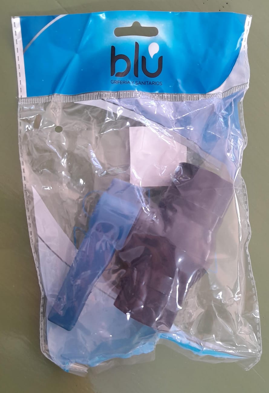 VALVULA ESFERICA PVC 3/4" BLU