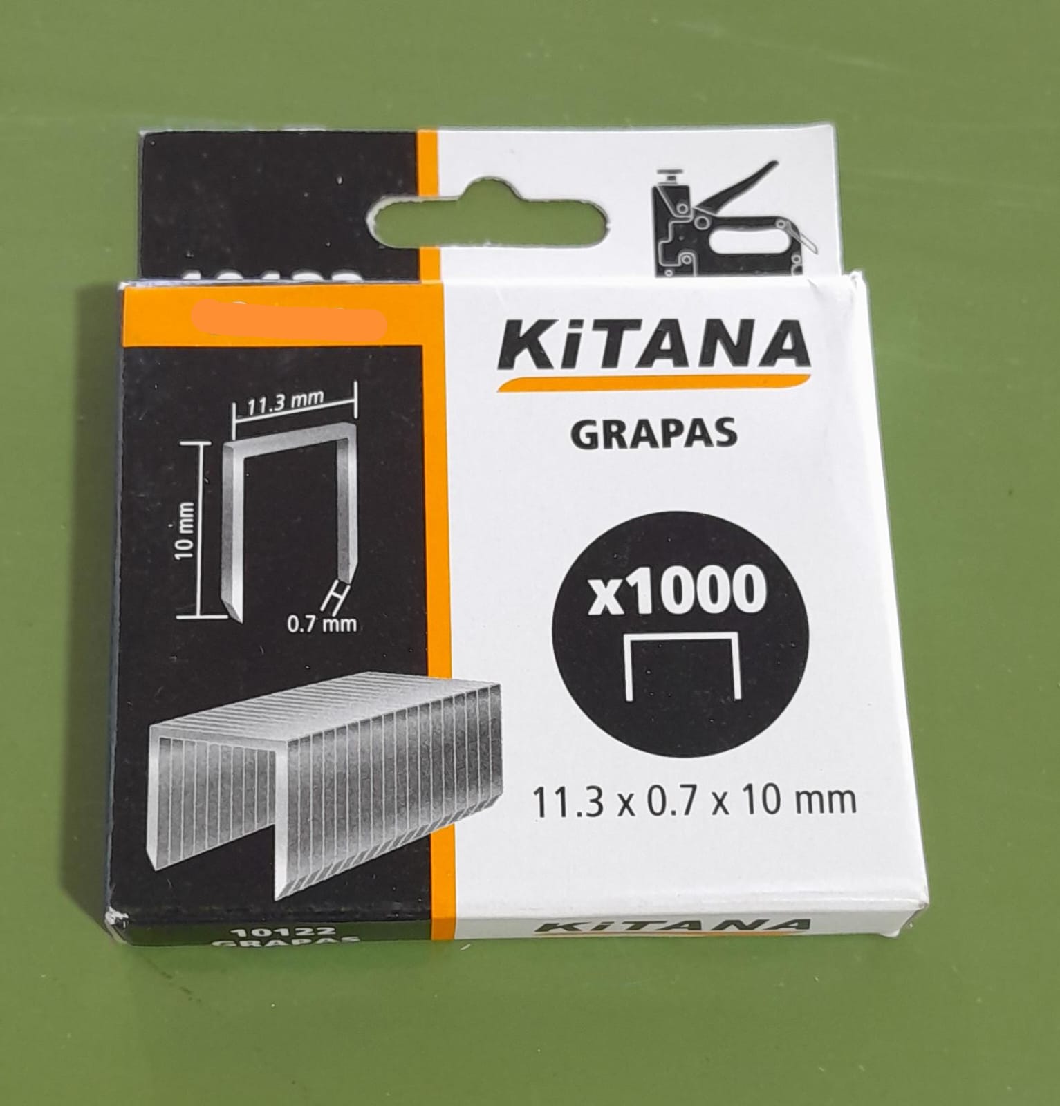 GRAPAS P/ENGRAMPADORA MANUAL KITANA 10MM