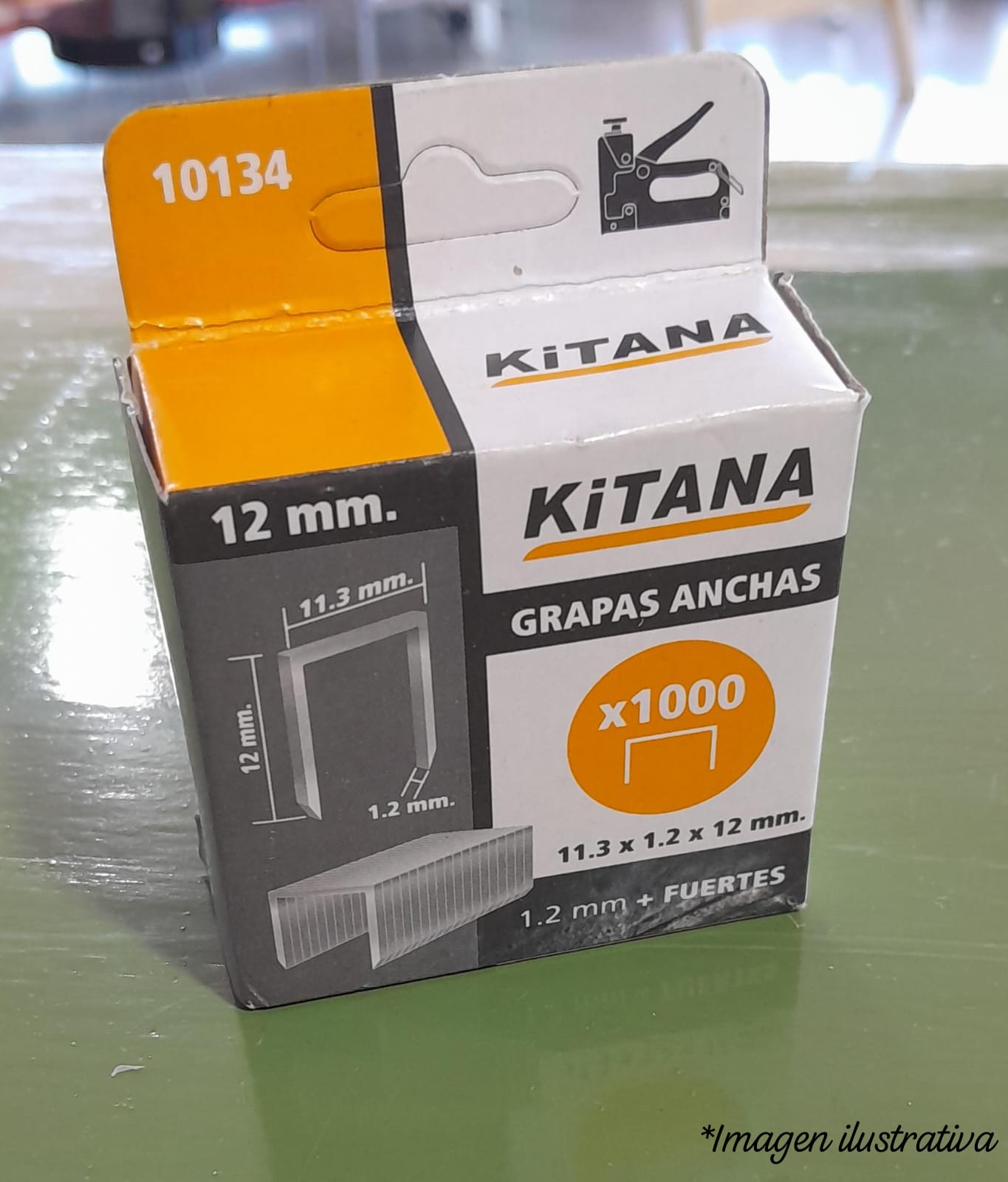 GRAPAS ANCHAS P/ENGRAMPADORA MANUAL KITANA 10MM
