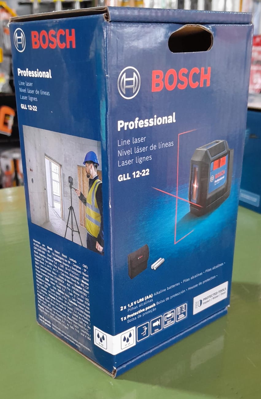 NIVEL LASER DE LINEAS BOSCH GLL 12-22