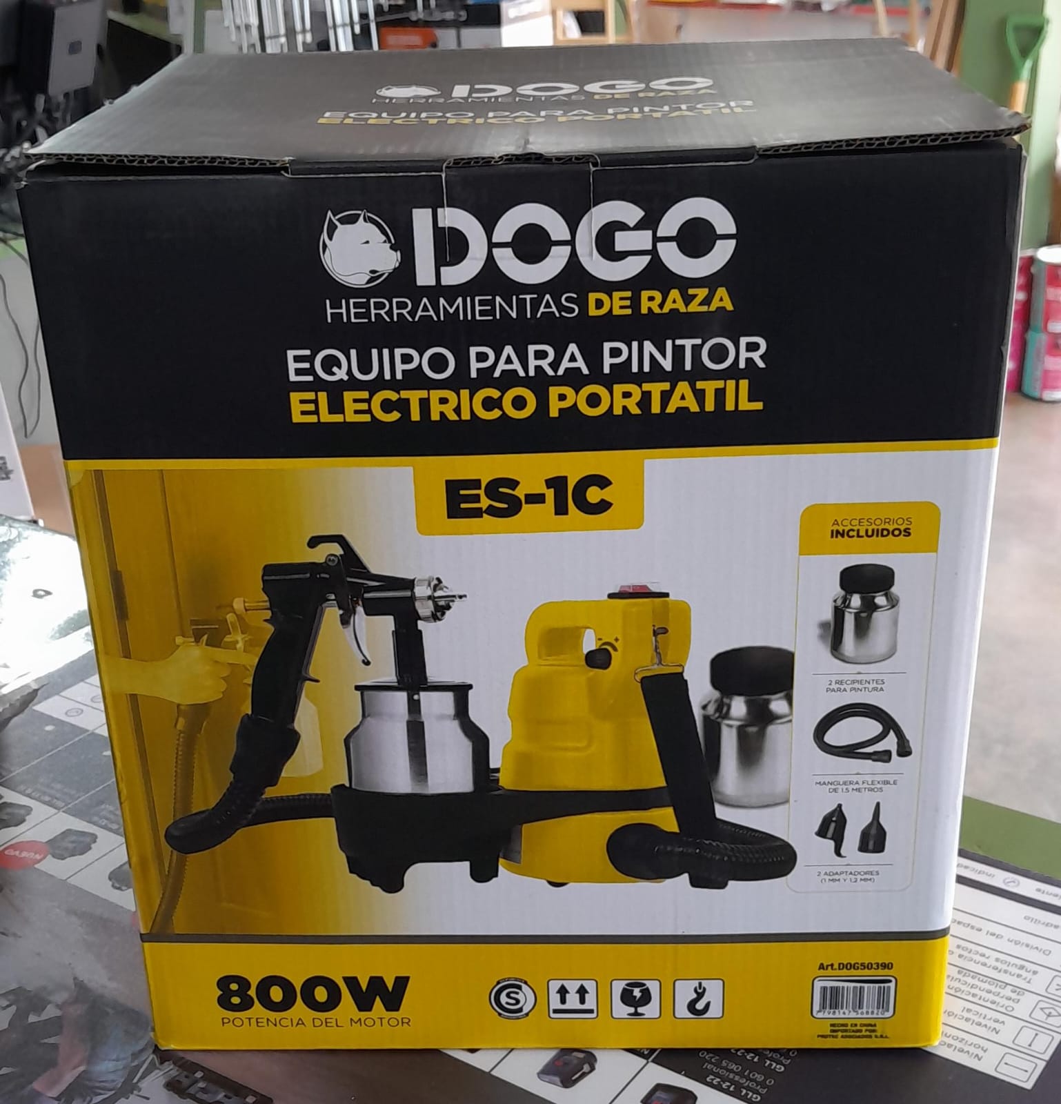 EQUIPO P/PINTAR ELECTRICO PORTATIL DOGO 800W