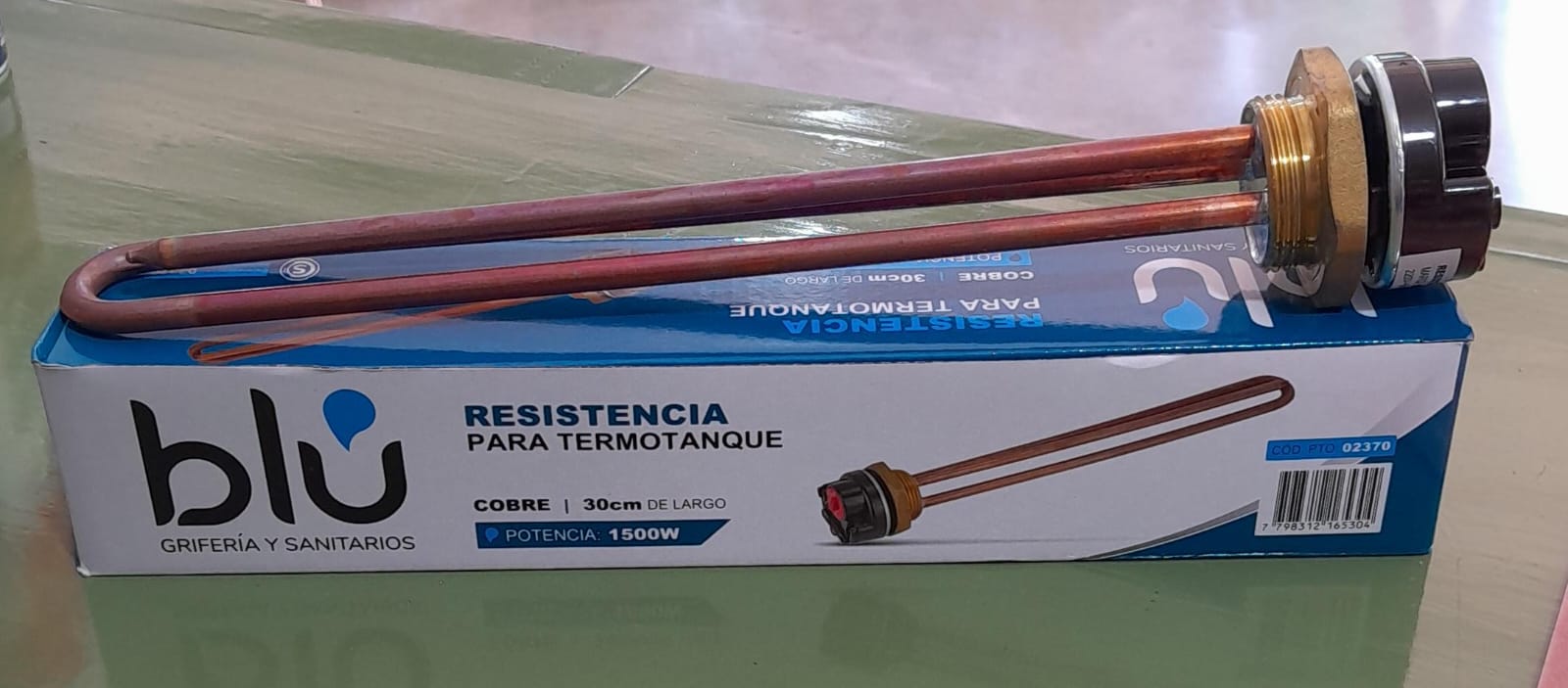 RESISTENCIA TERMOTANQUE BLU 1500W