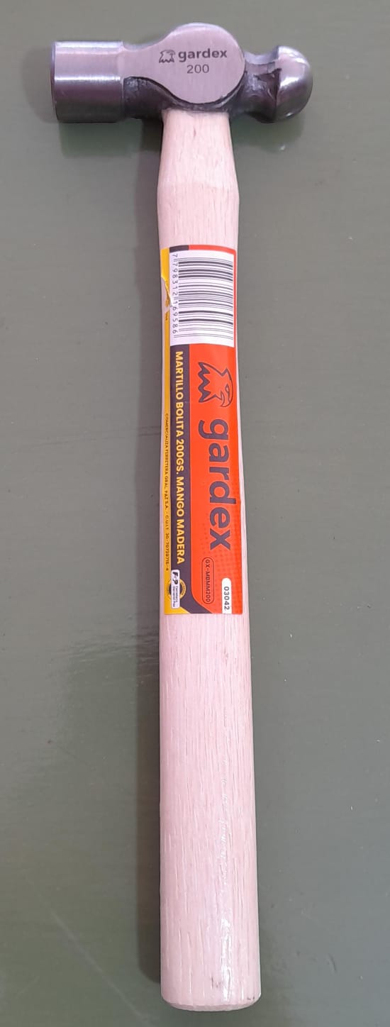 MARTILLO BOLITA GARDEX 200gs