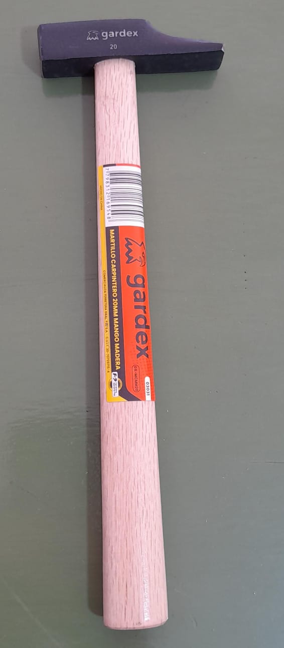 MARTILLO CARPINTERO GARDEX 200MM