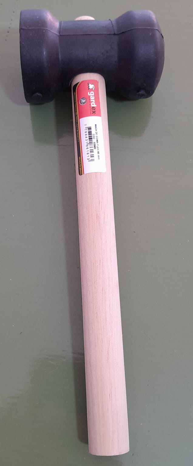 MAZA GOMA GARDEX NEGRA 60MM