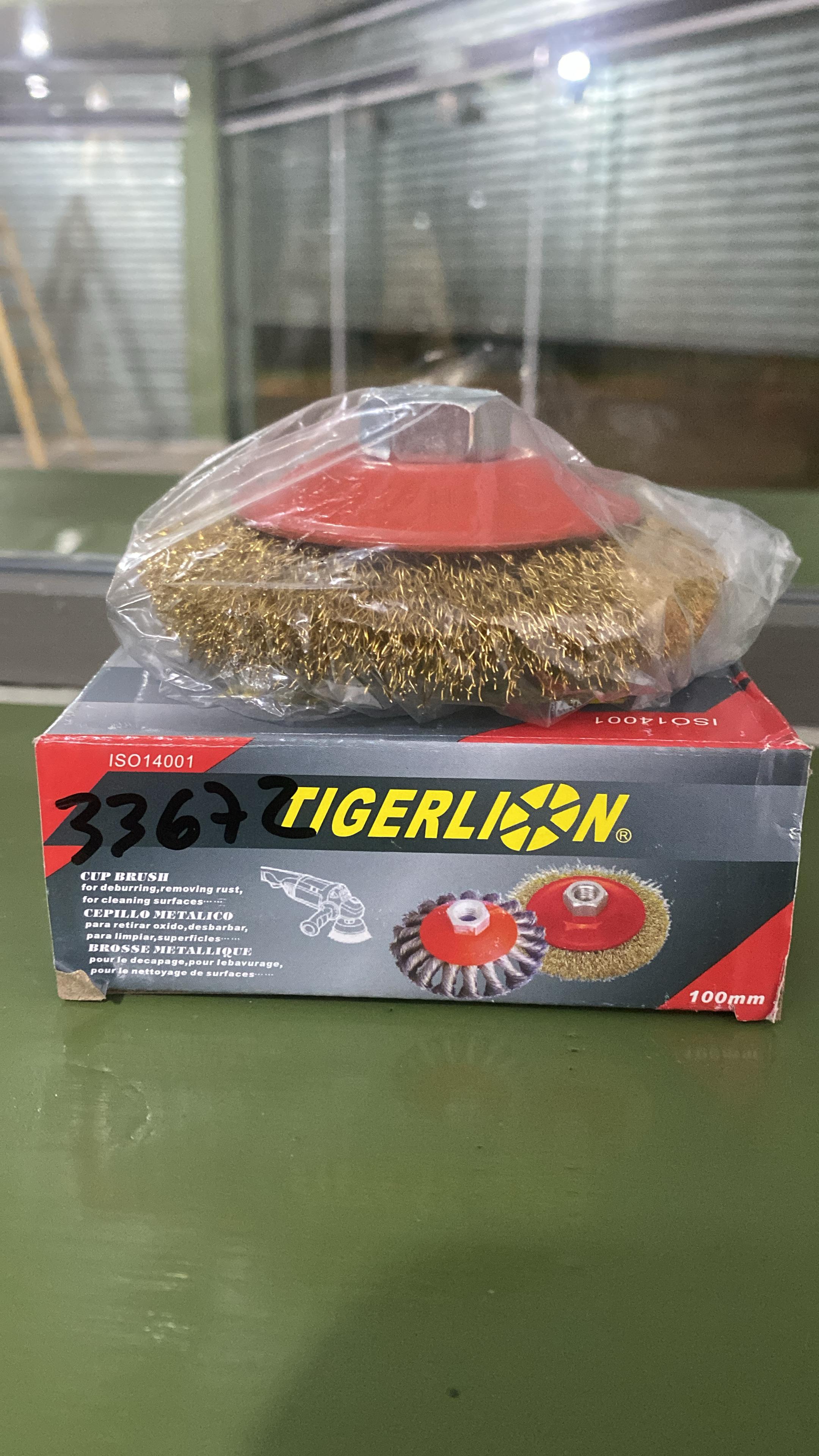 CEPILLO ACERO CONICO 100 MM TIGERLION