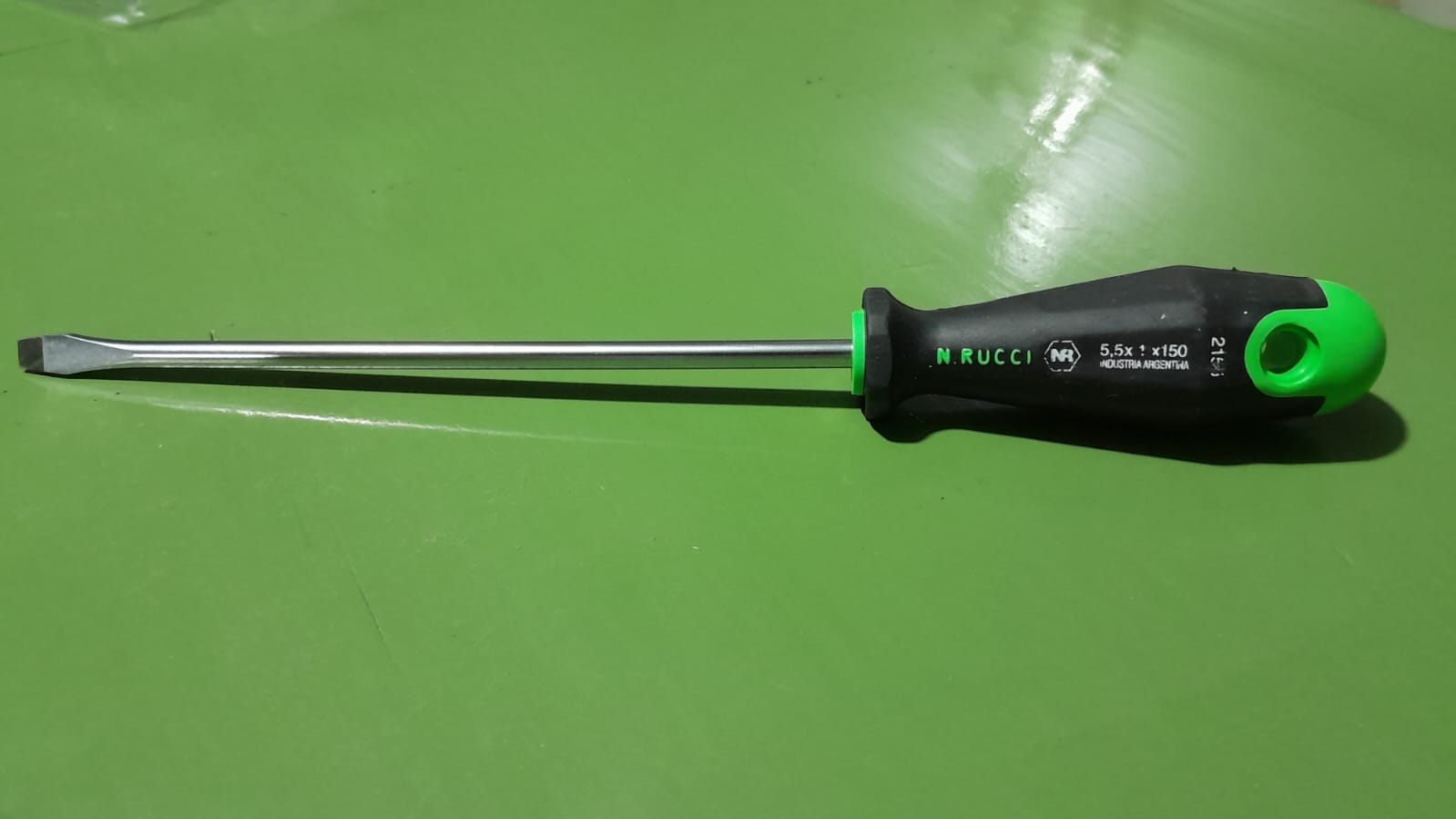 Destornillador N.RUCCI punta plana PL5.5x1x150