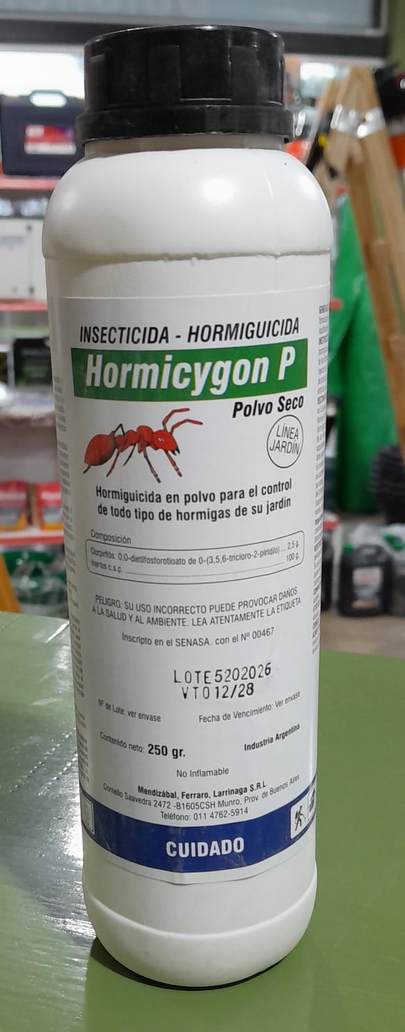 HORMIGUICIDA CYGON POLVO SECO 250gr