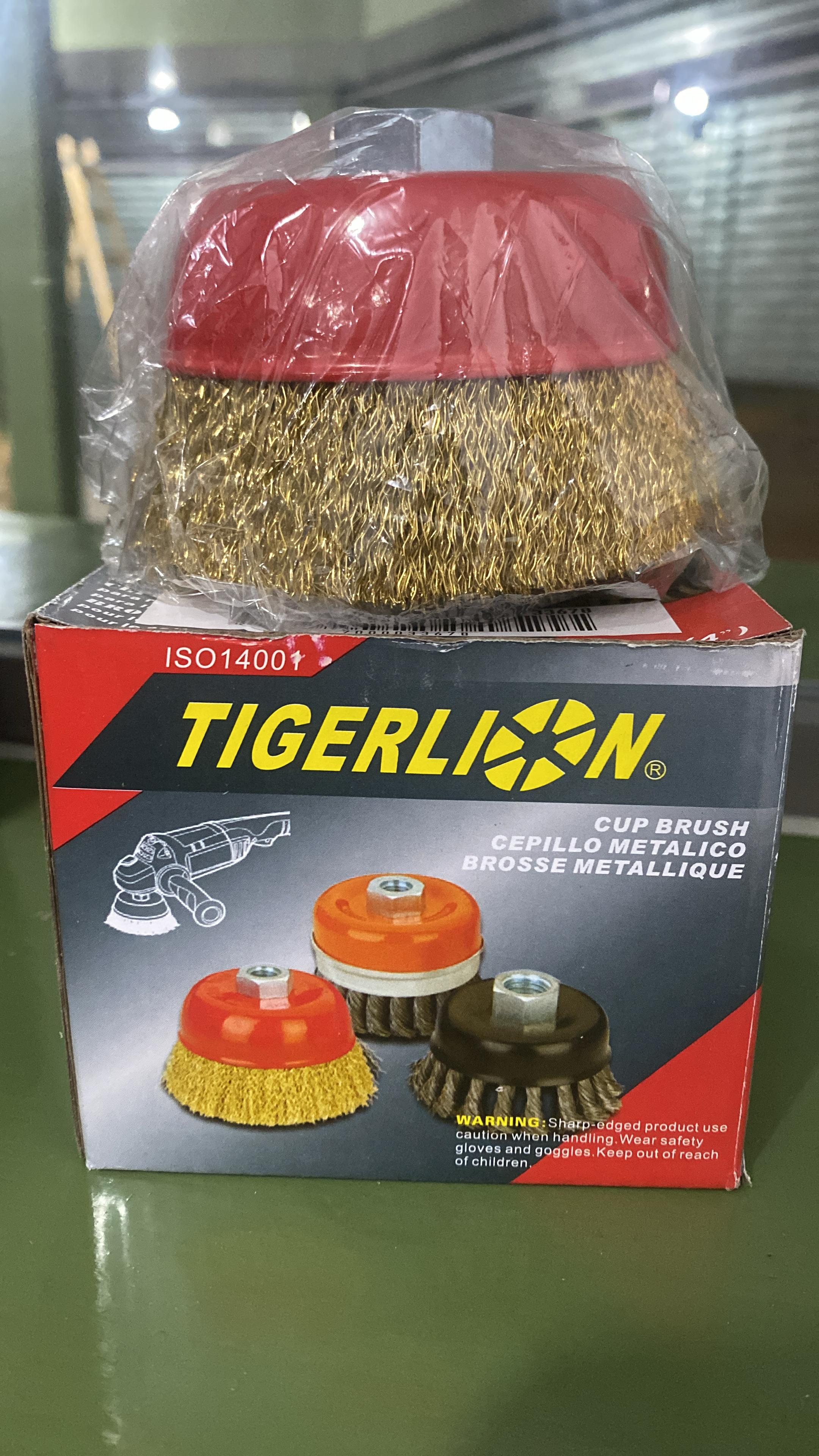 CEPILLO ACERO COPA 100MM TIGERLION