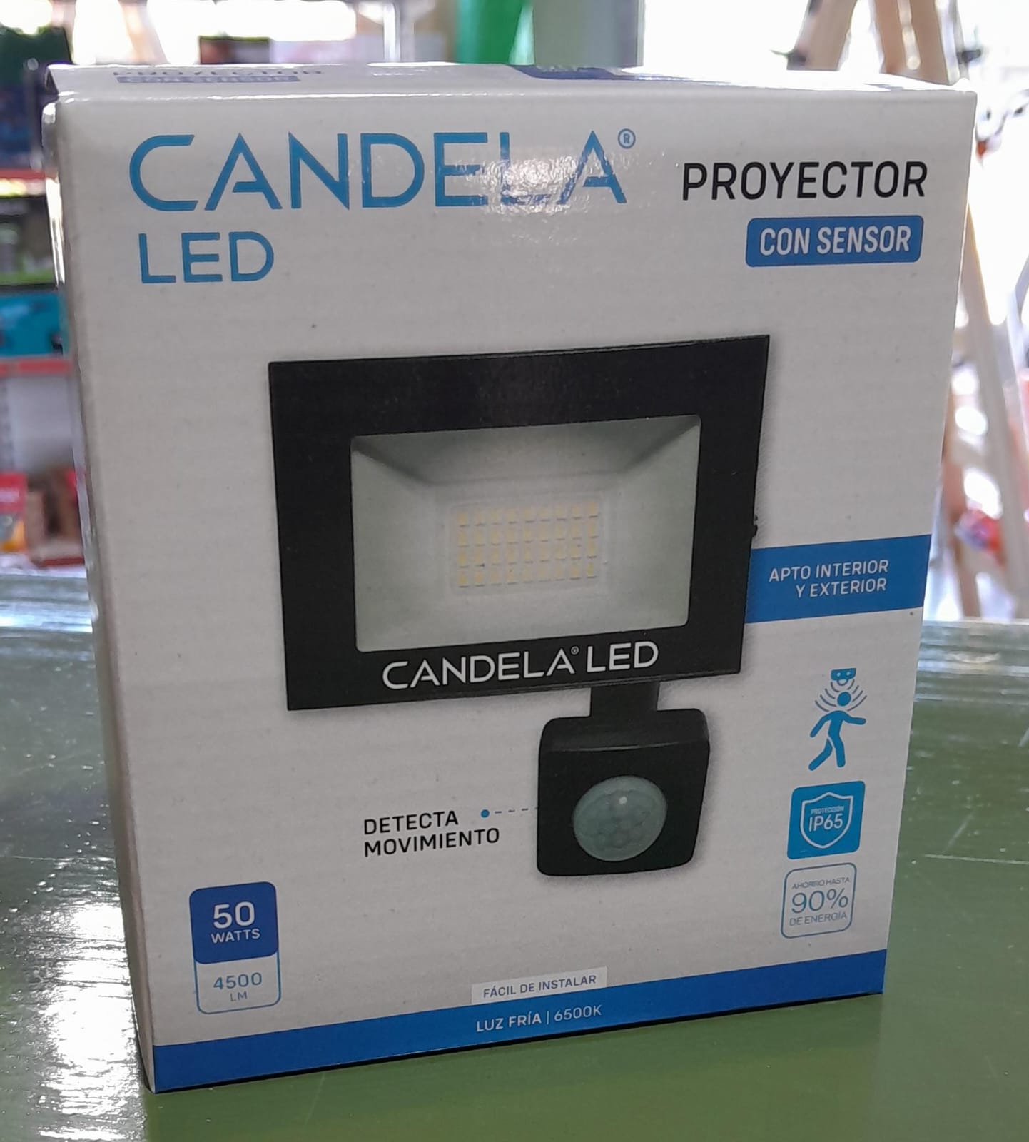 PROYECTOR LED C/SENSOR MOV. CANDELA 50W