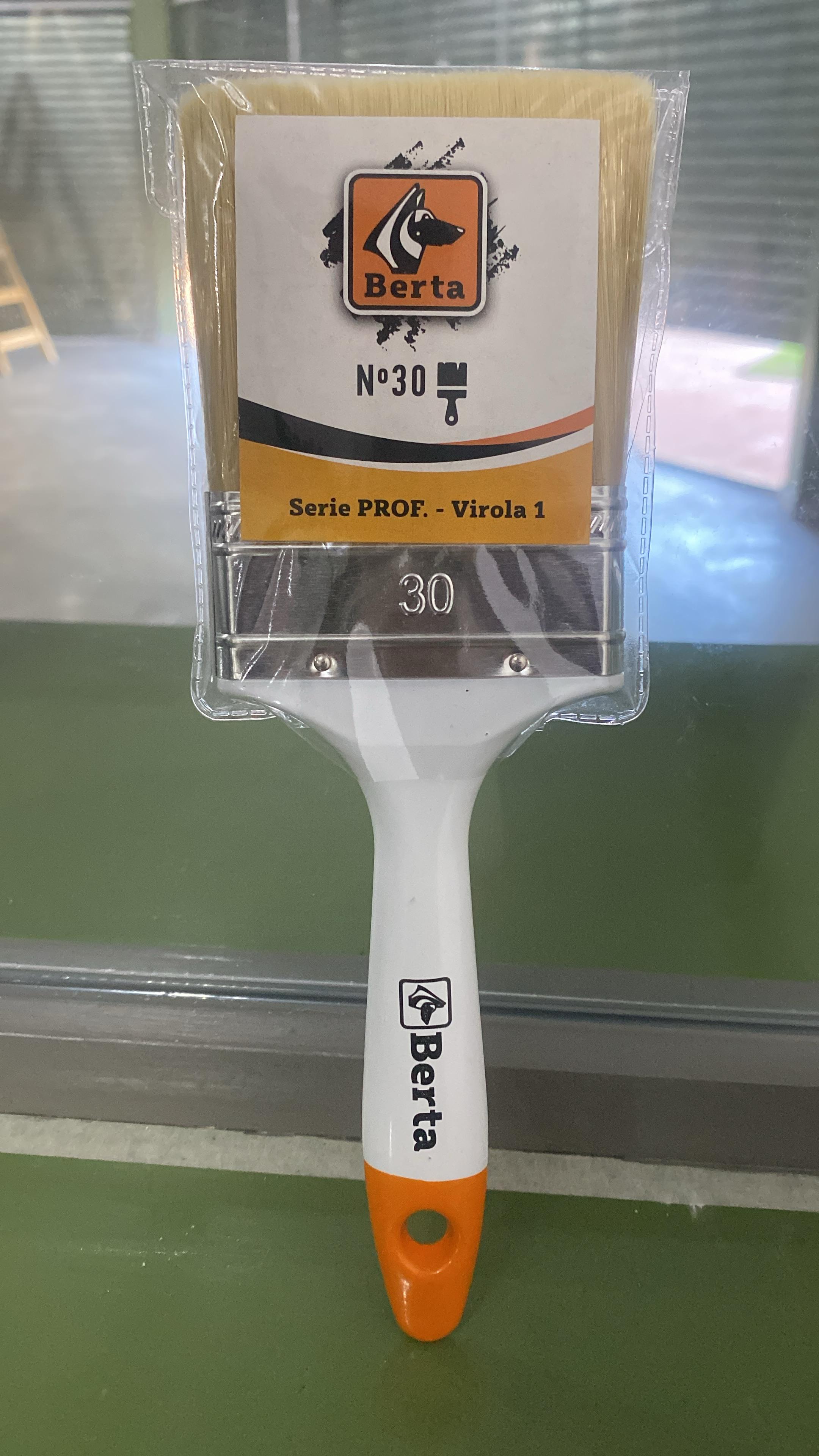 PINCEL BLANCO VIROLA UNO Nº30 BERTA