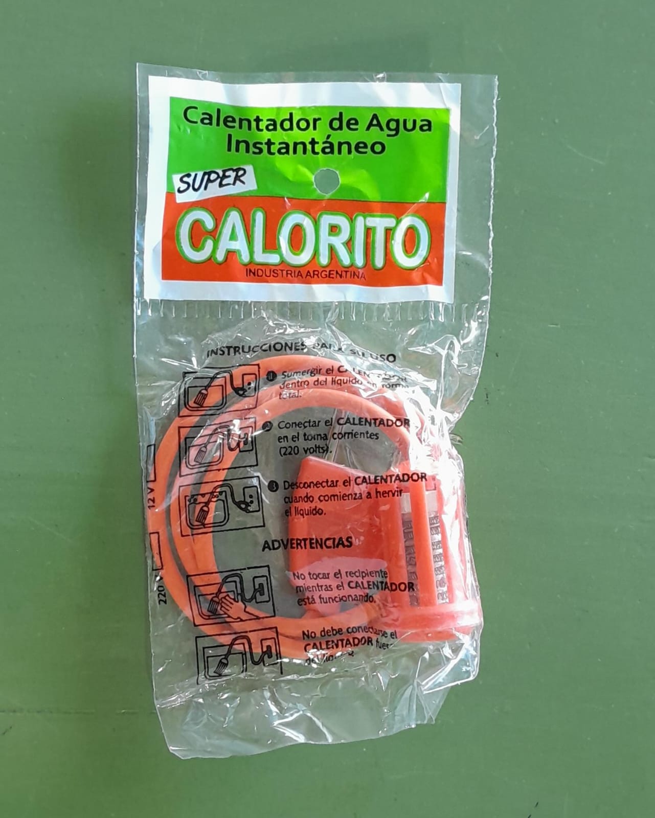 CALENTADOR AGUA SUPER CALORITO