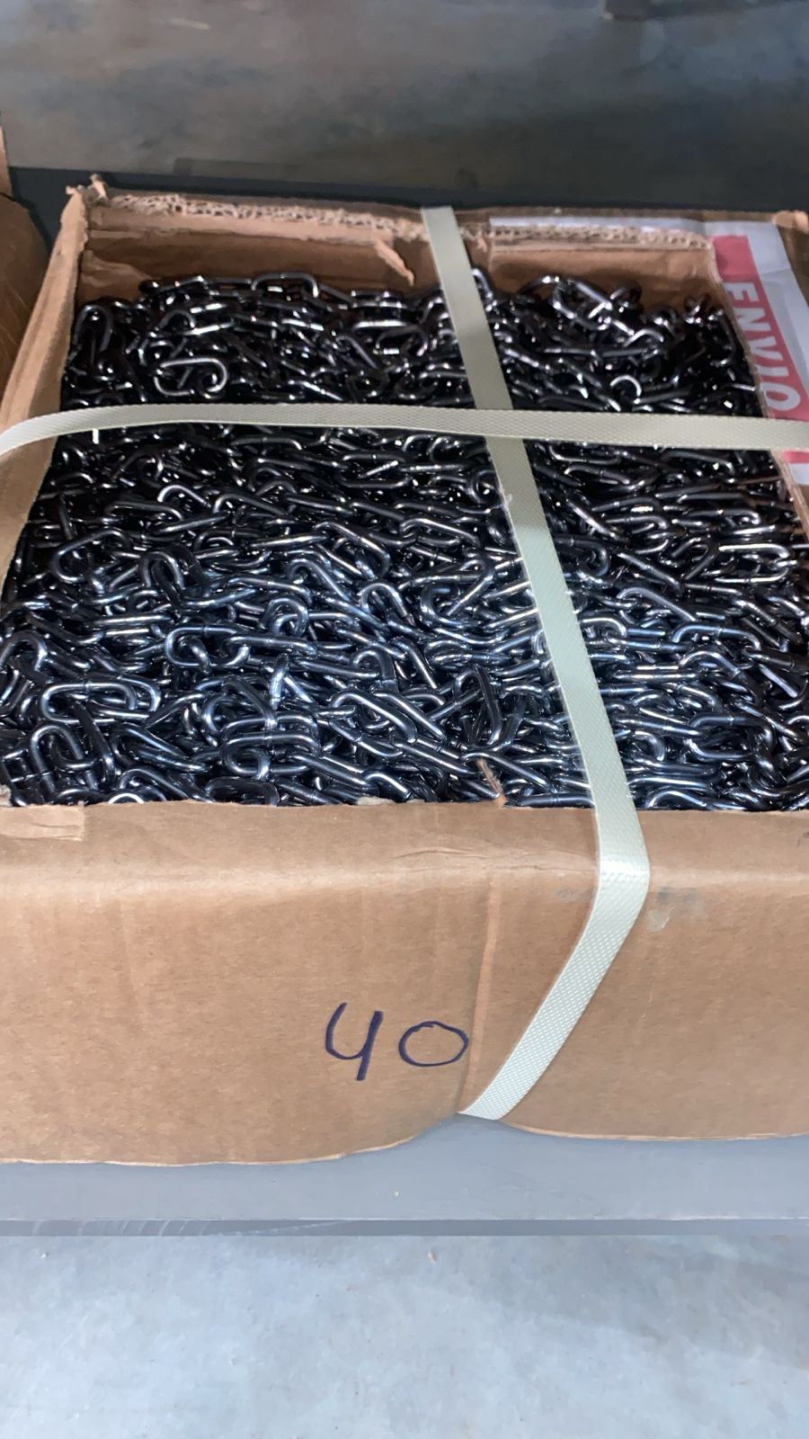 CADENA PATENTE PULIDA Nº40 MS