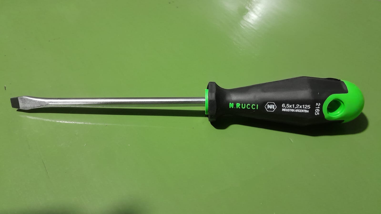 Destornillador N.RUCCI punta plana PL6.5x1.2x125