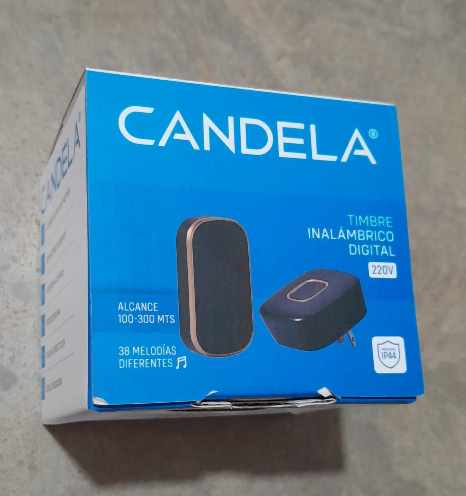 TIMBRE INALAMBRICO DIGITAL CANDELA 220V