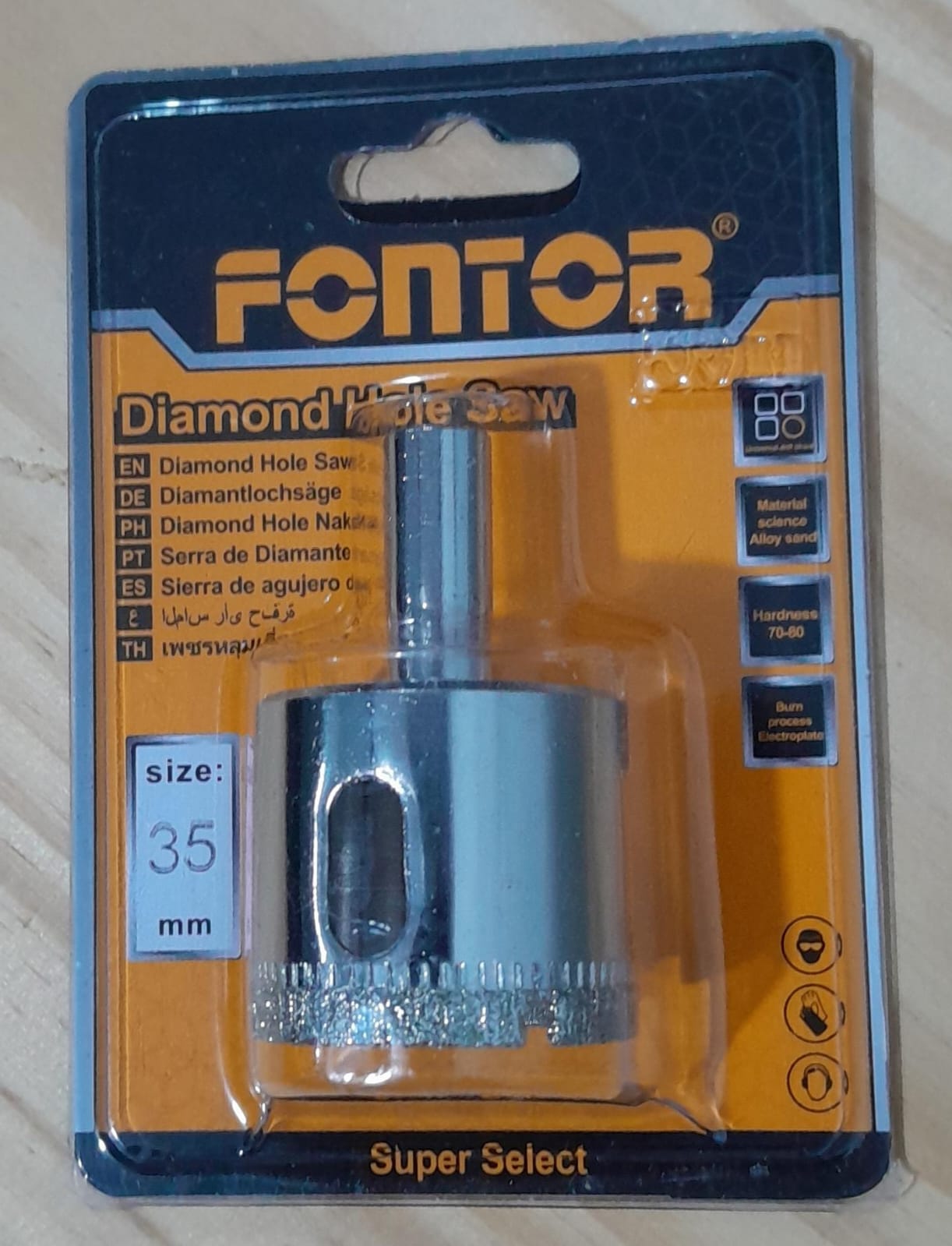 SIERRA COPA DIAMANTADA FONTOR 30MM
