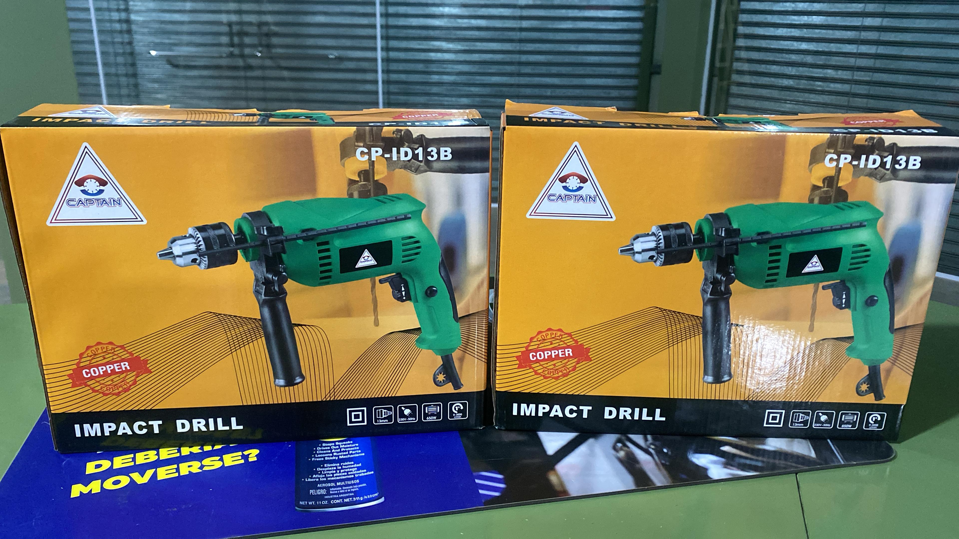 TALADRO IMPACT DRILL 650W CAPTAIN