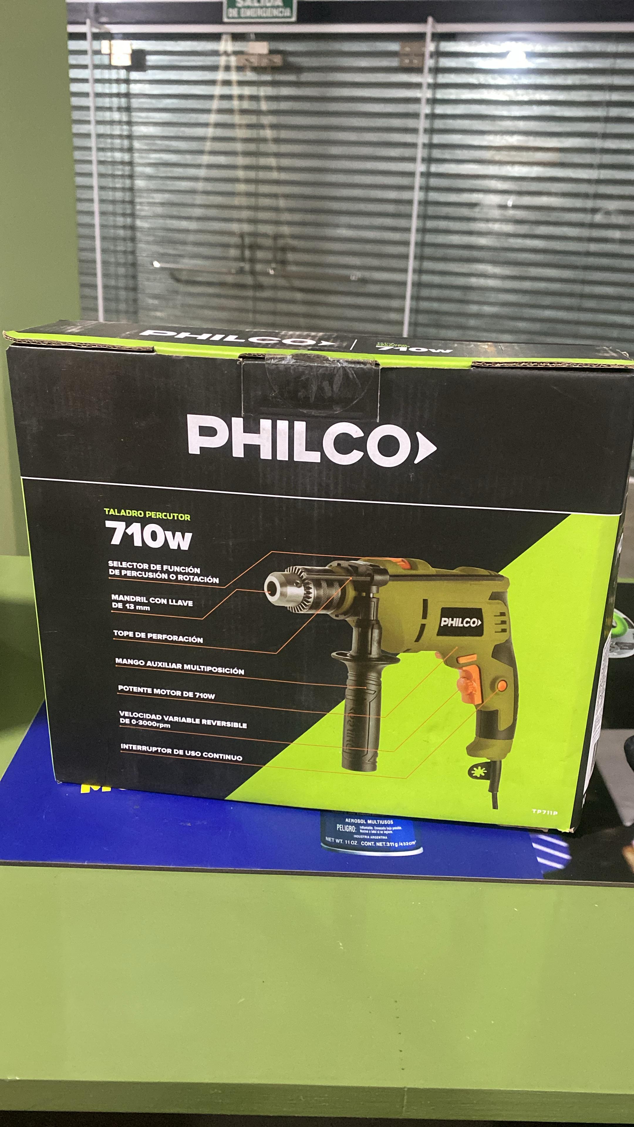 TALADRO  PERCUTOR 710W PHILCO