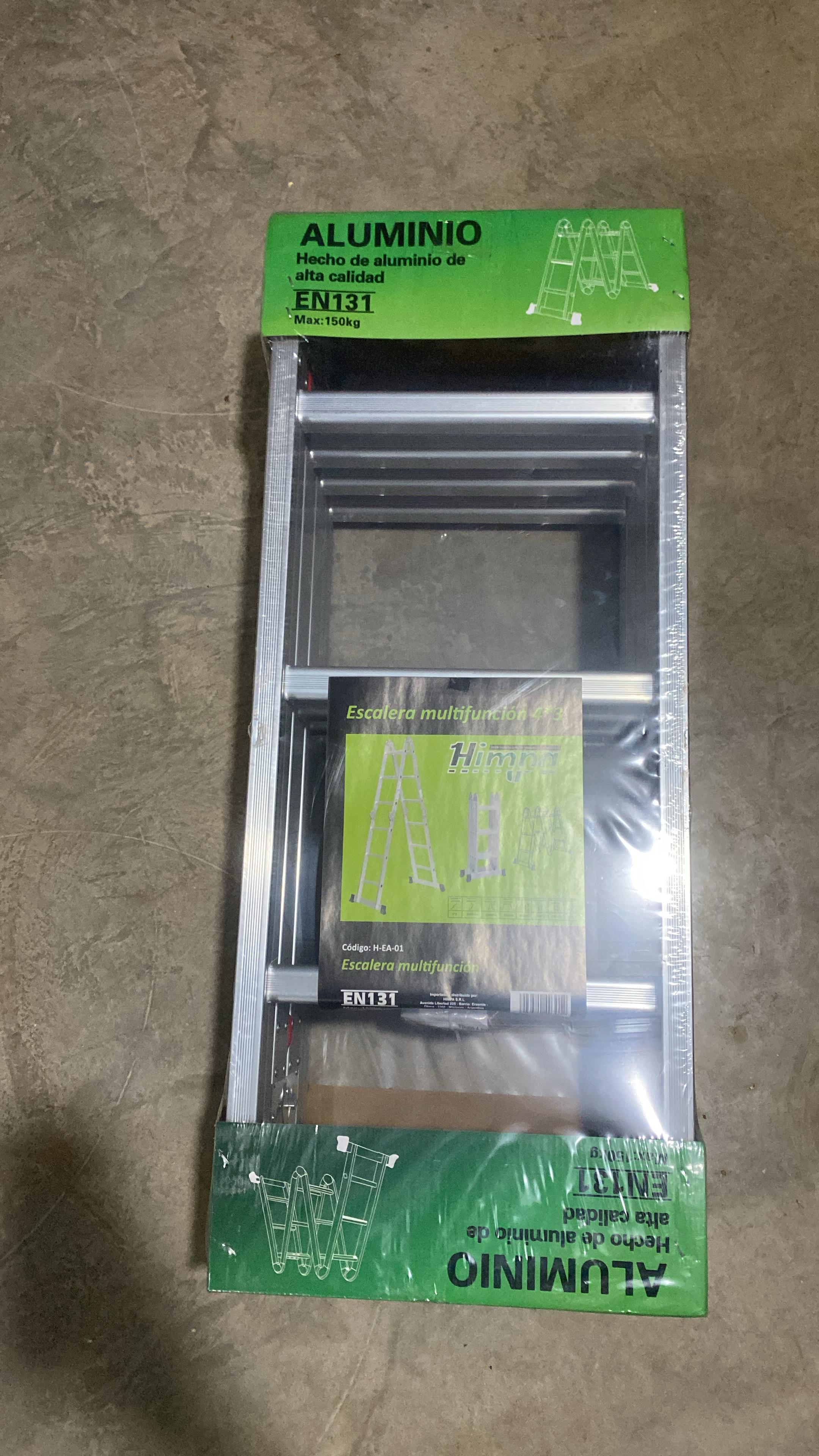 ESCALERA ALUMINIO 4X3 MULTIFUN. HIMPA 12ESC.