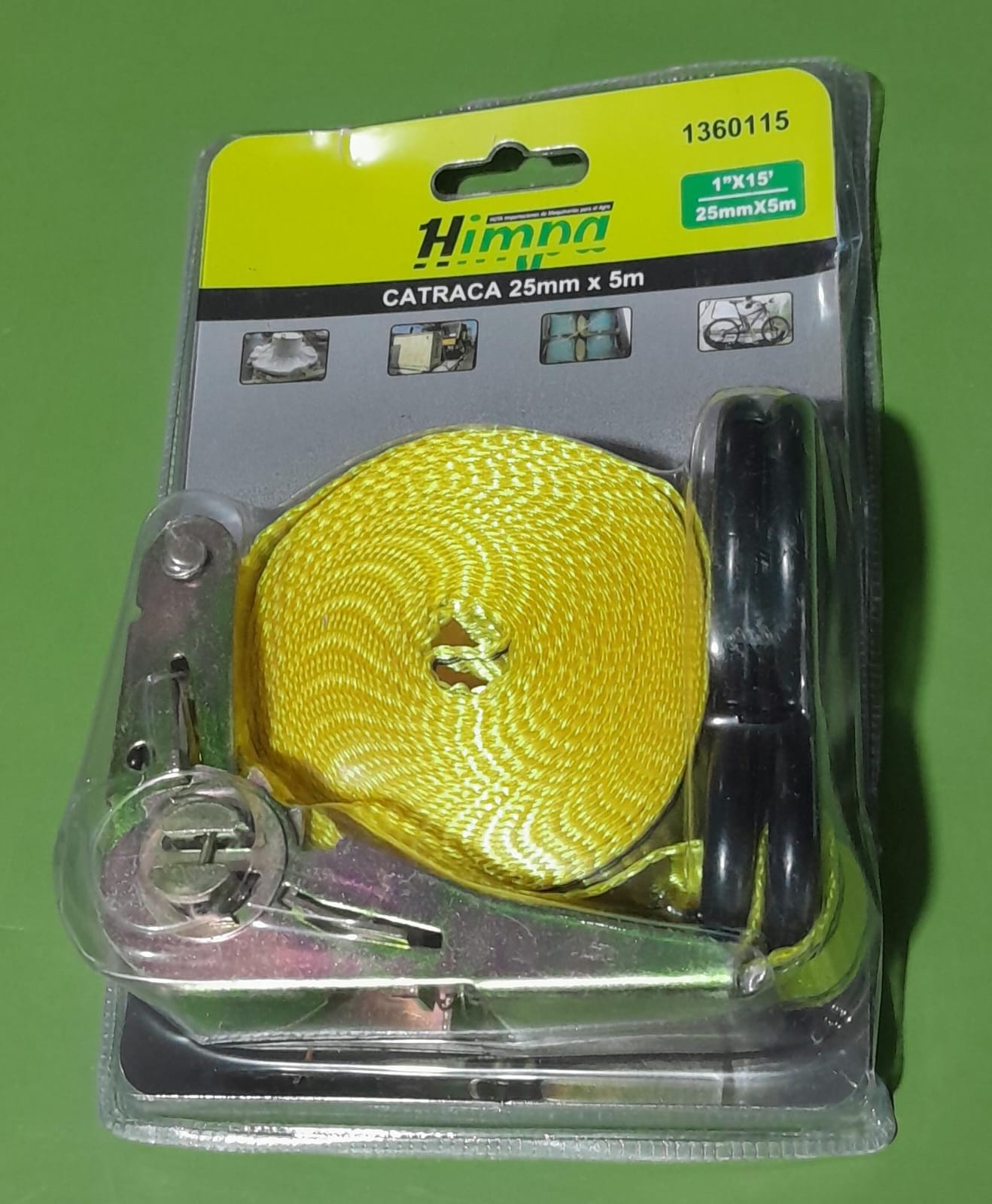 CATRACA 25mm X 5MT HIMPA