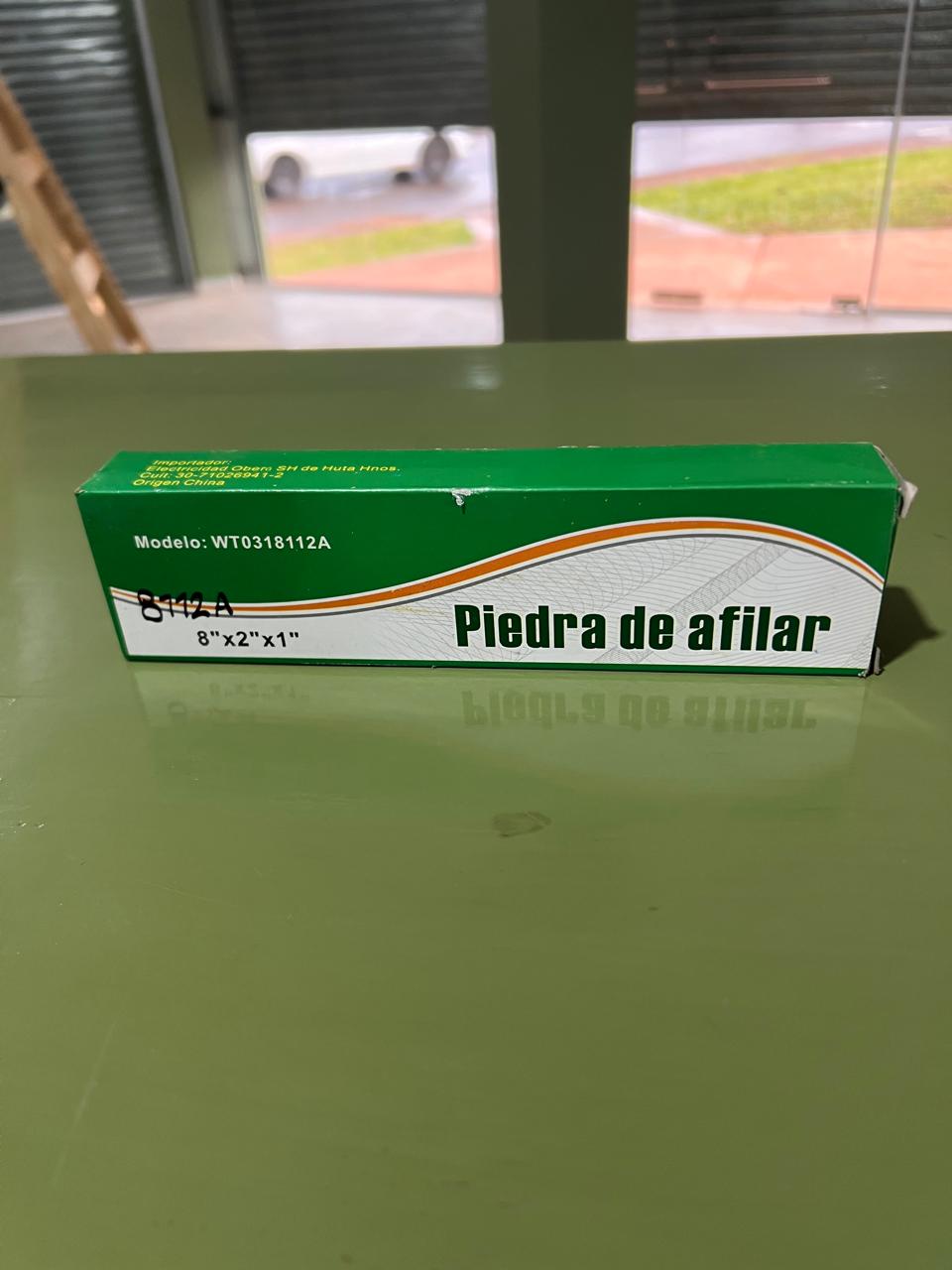 PIEDRA DE AFILAR 8"X2"X1" HIMPA