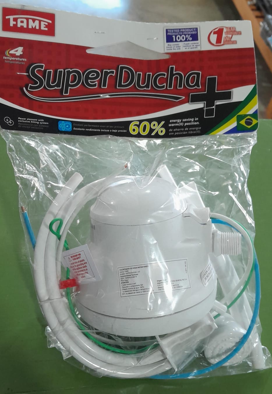 DUCHA SUPER 4T FAME 6800W