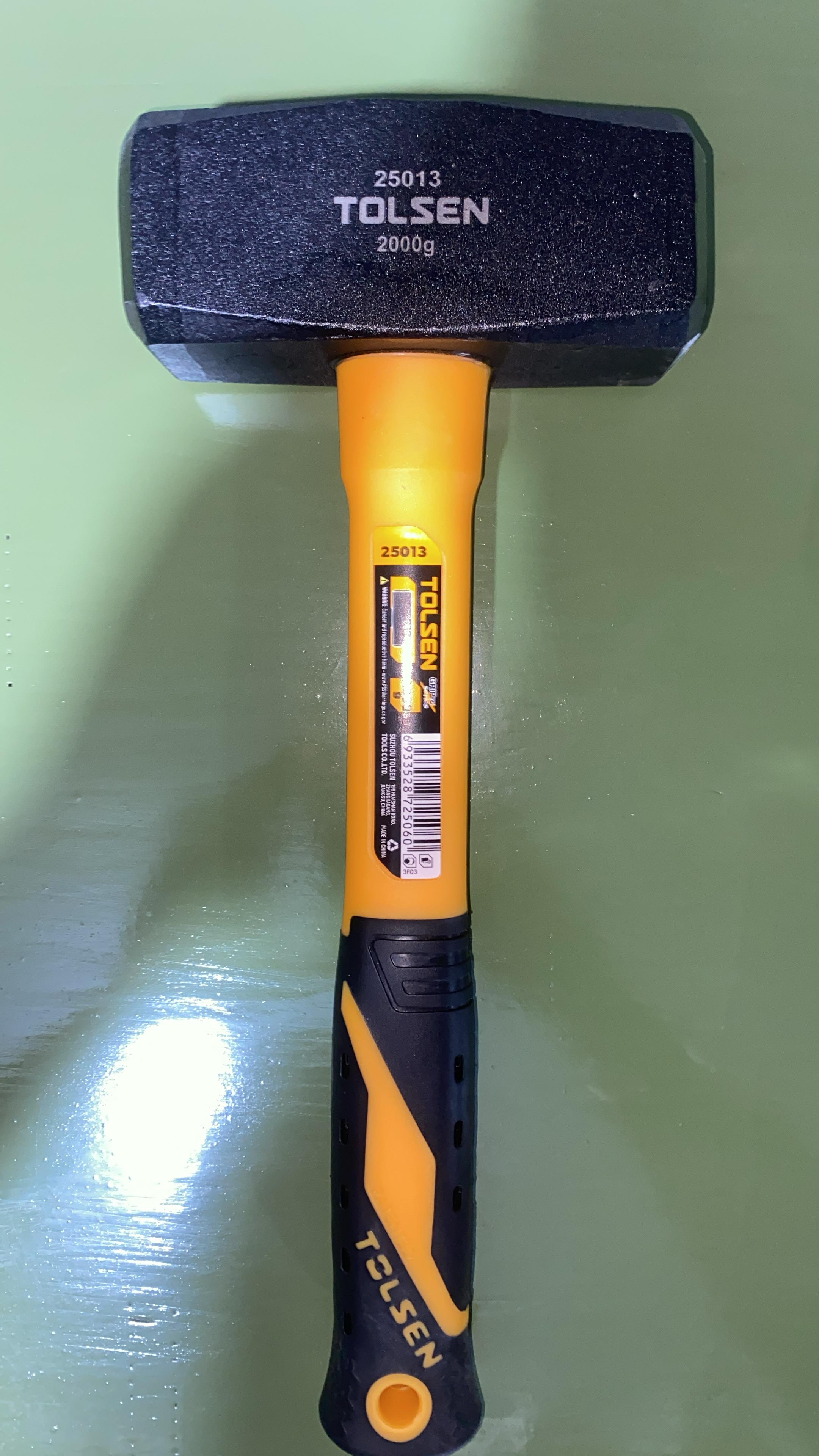 MAZA DE ACERO 2000G TOLSEN