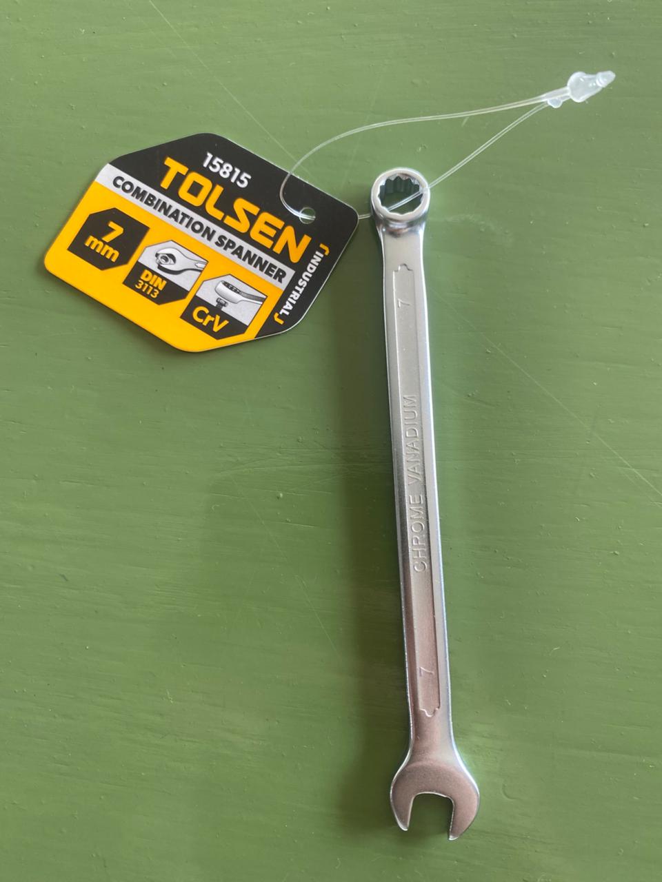 LLAVE COMBINADA 7MM TOLSEN