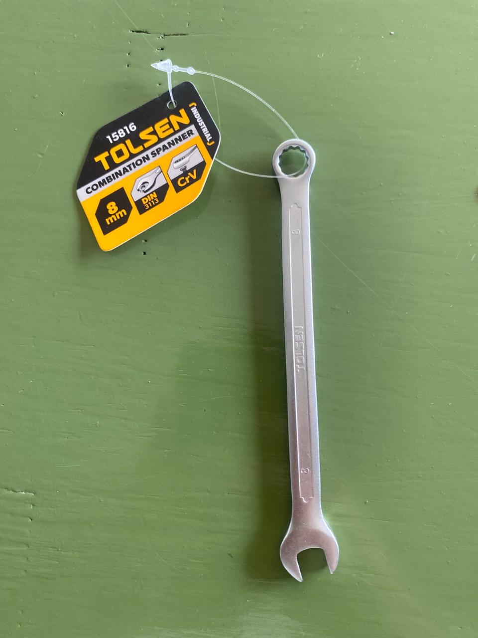 LLAVE COMBINADA 8MM TOLSEN