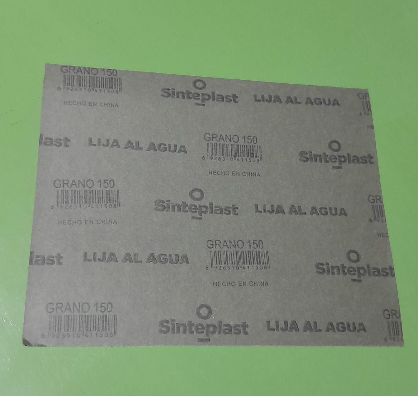 Lija al Agua Sinteplast 100