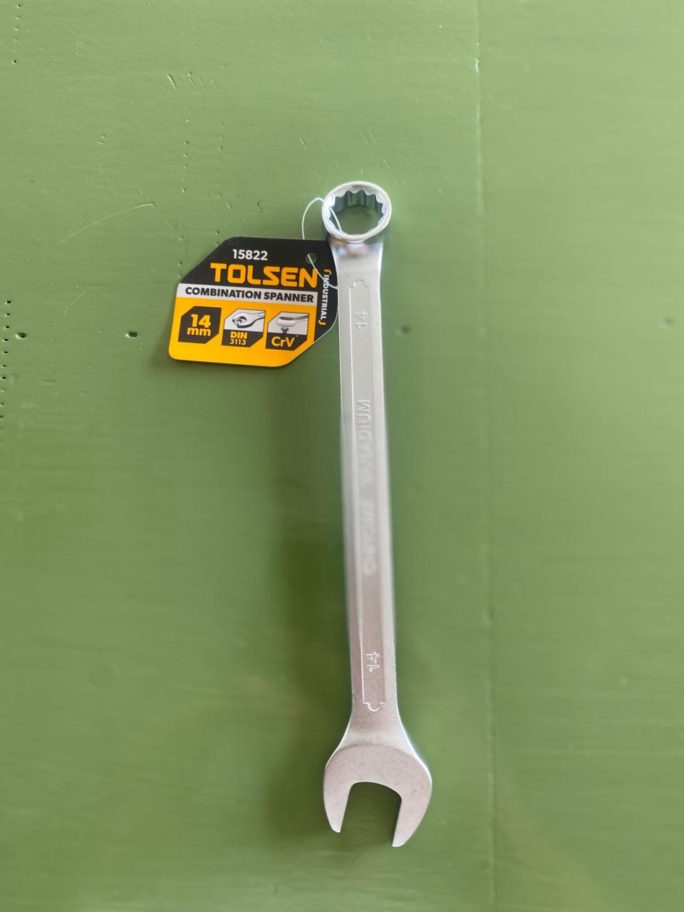LLAVE COMBINADA 14MM TOLSEN