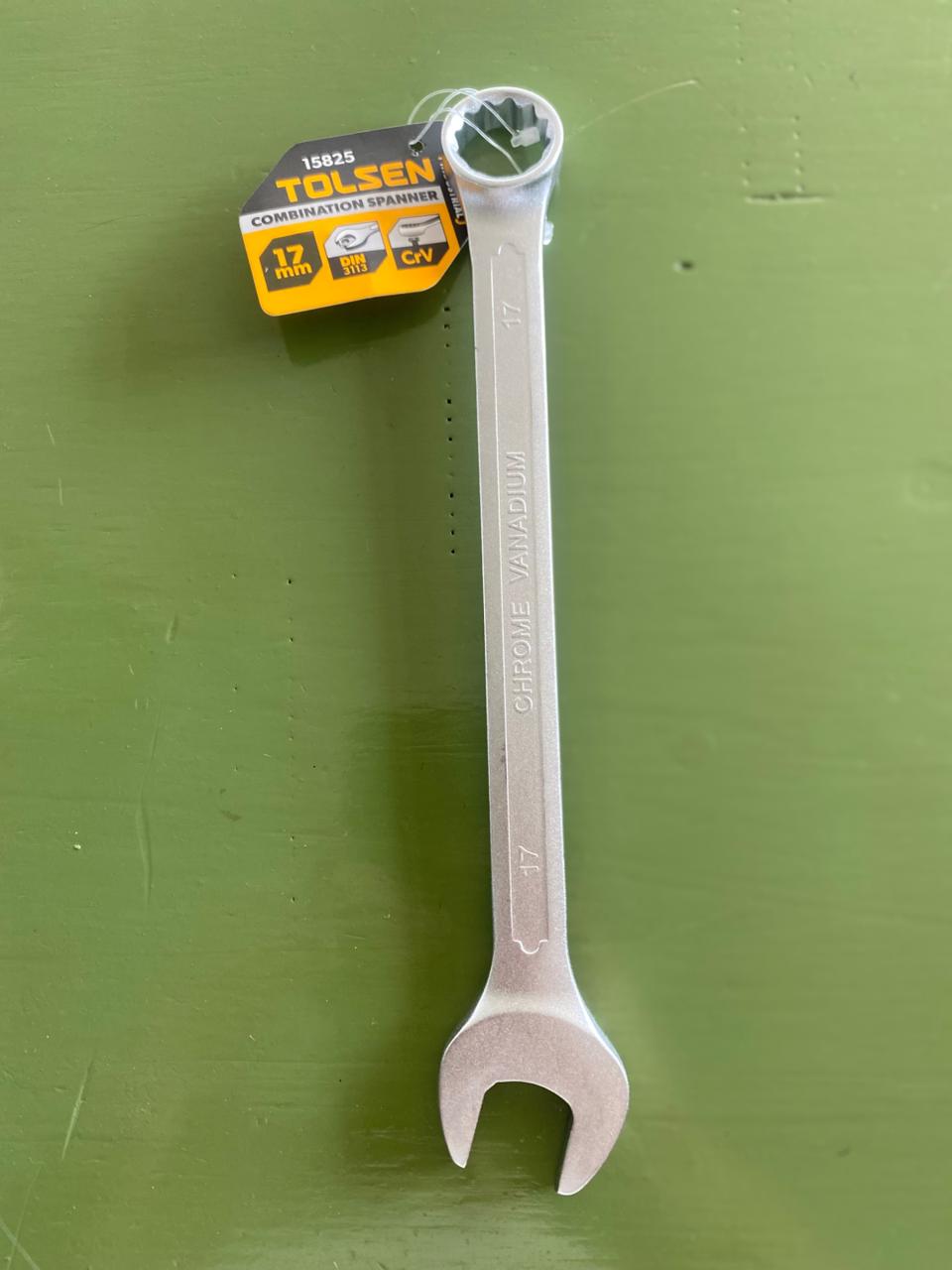 LLAVE COMBINADA 17 MM TOLSEN