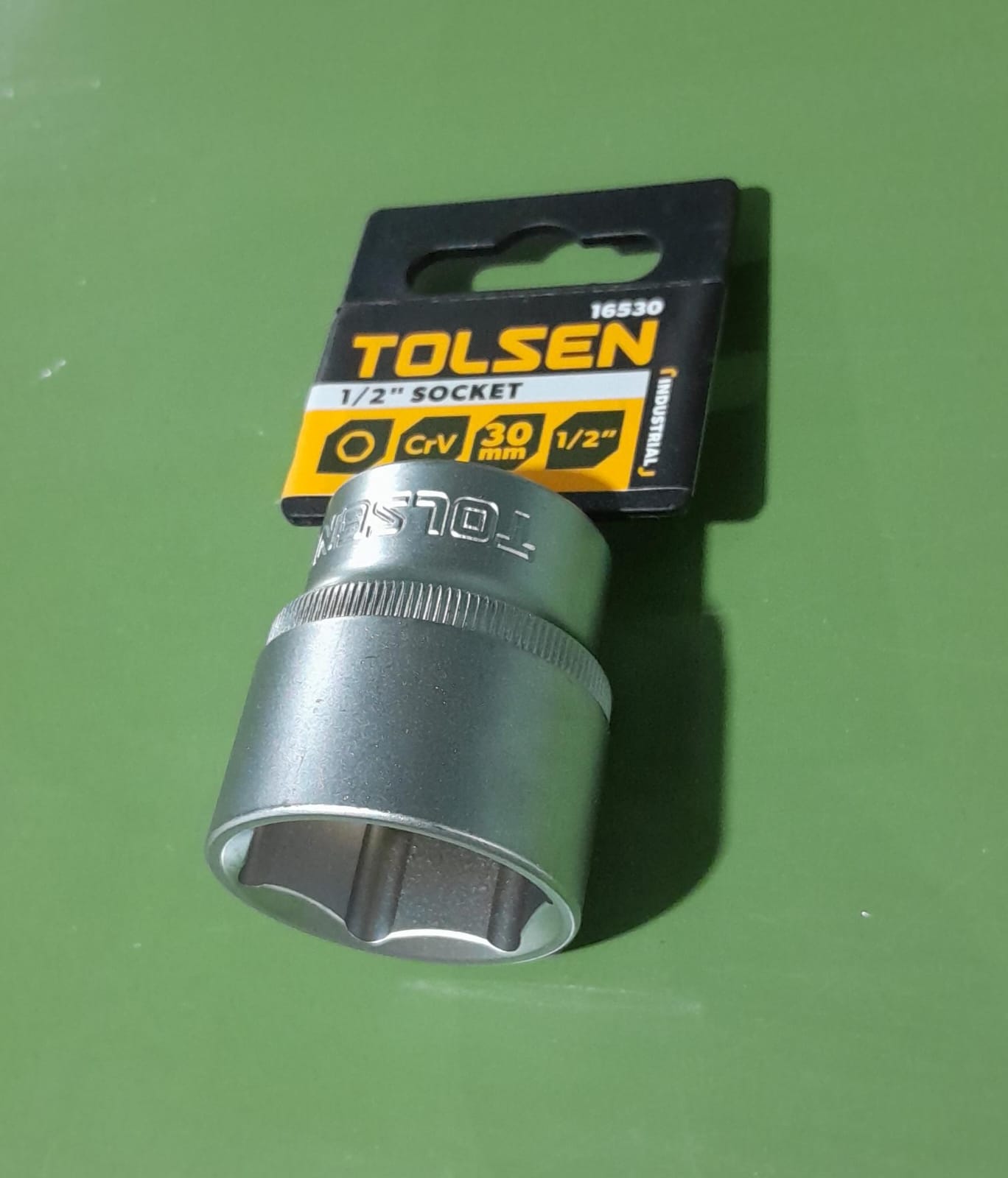 B/LLAVE HEXA ENCAST1/2 MET IND 30mm TOLSEN