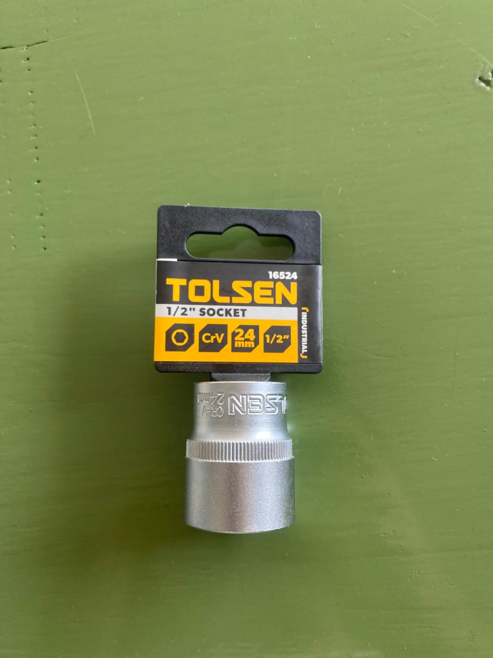 B/LLAVE HEXA ENCAST1/2 MET IND 24mm TOLSEN